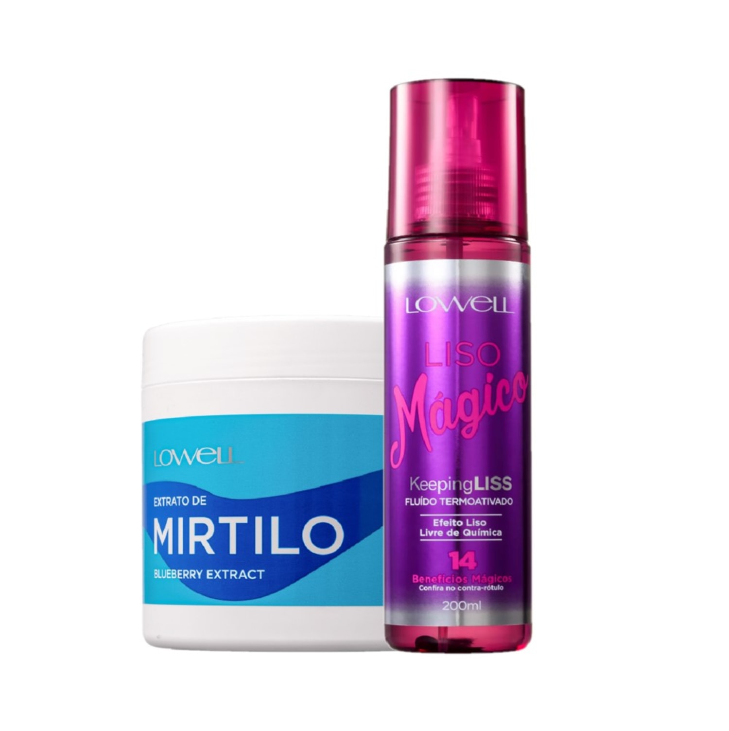 Kit Lowell Tratamento Termoativado (2 Produtos)