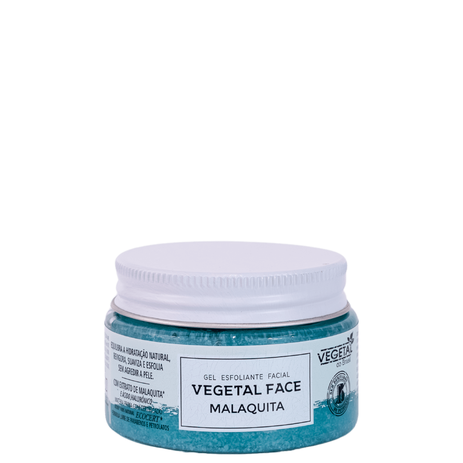 Vegetal do Brasil Vegetal Face Malaquita - Gel Esfoliante Facial 100g