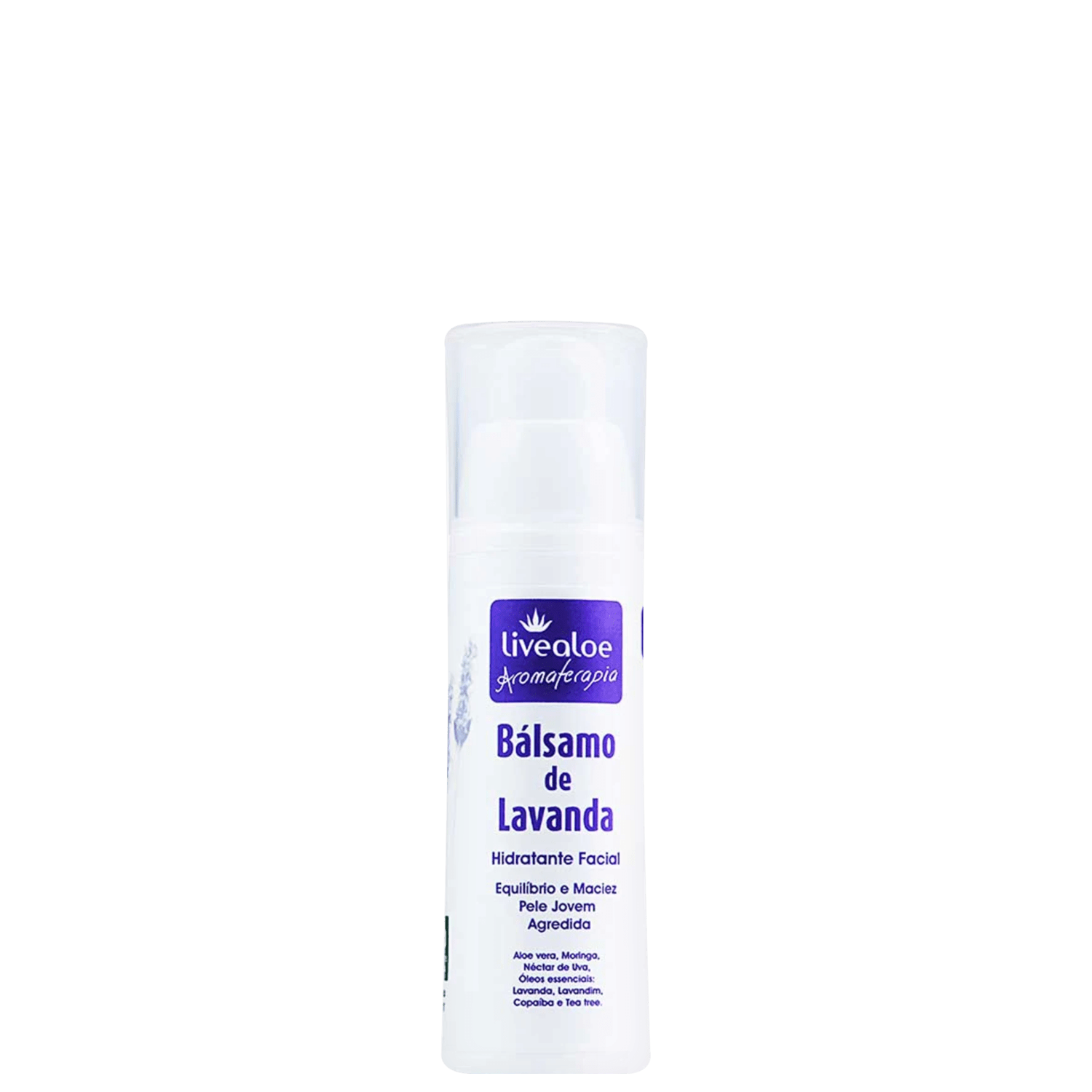 Livealoe Bálsamo de Lavanda - Hidratante Facial 30ml