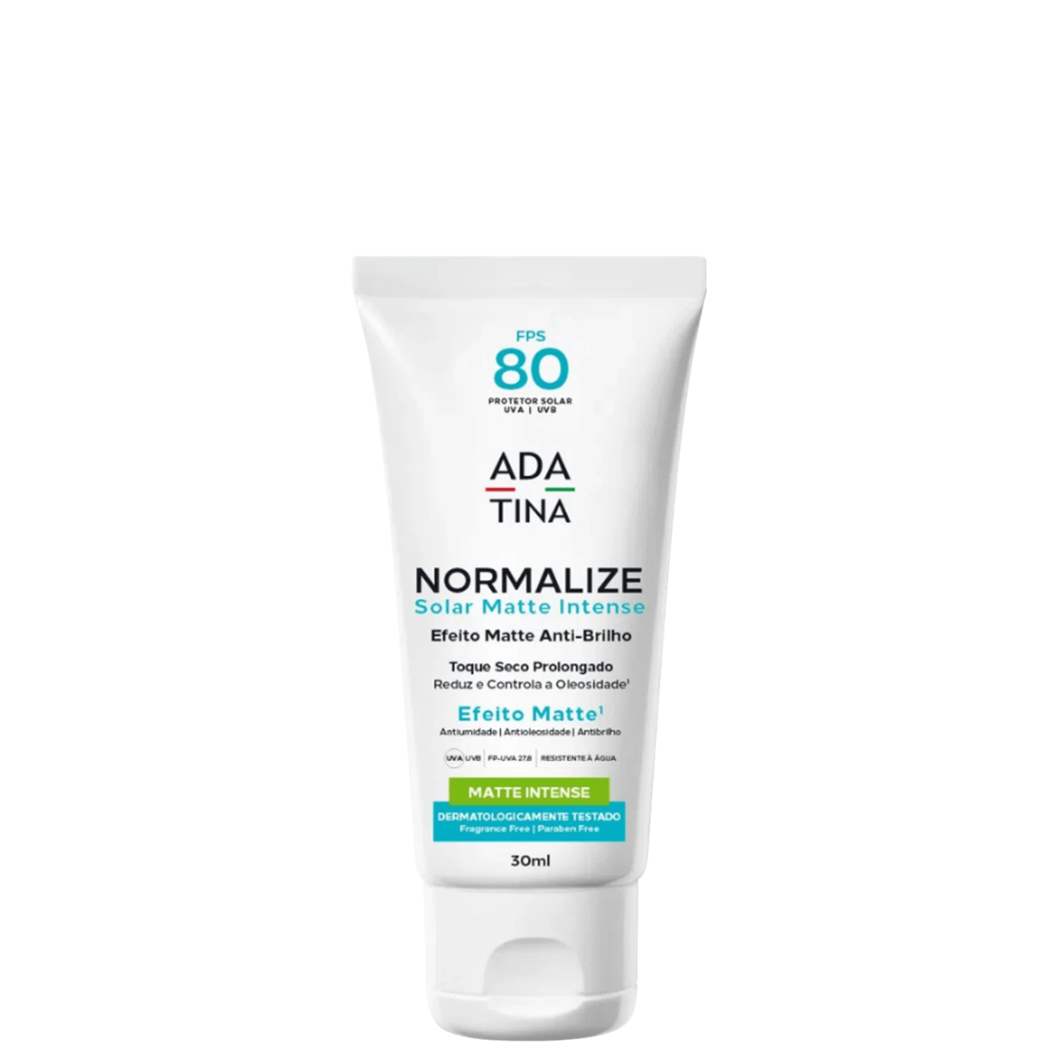 Ada Tina Normalize FPS 80 - Protetor Solar 30ml