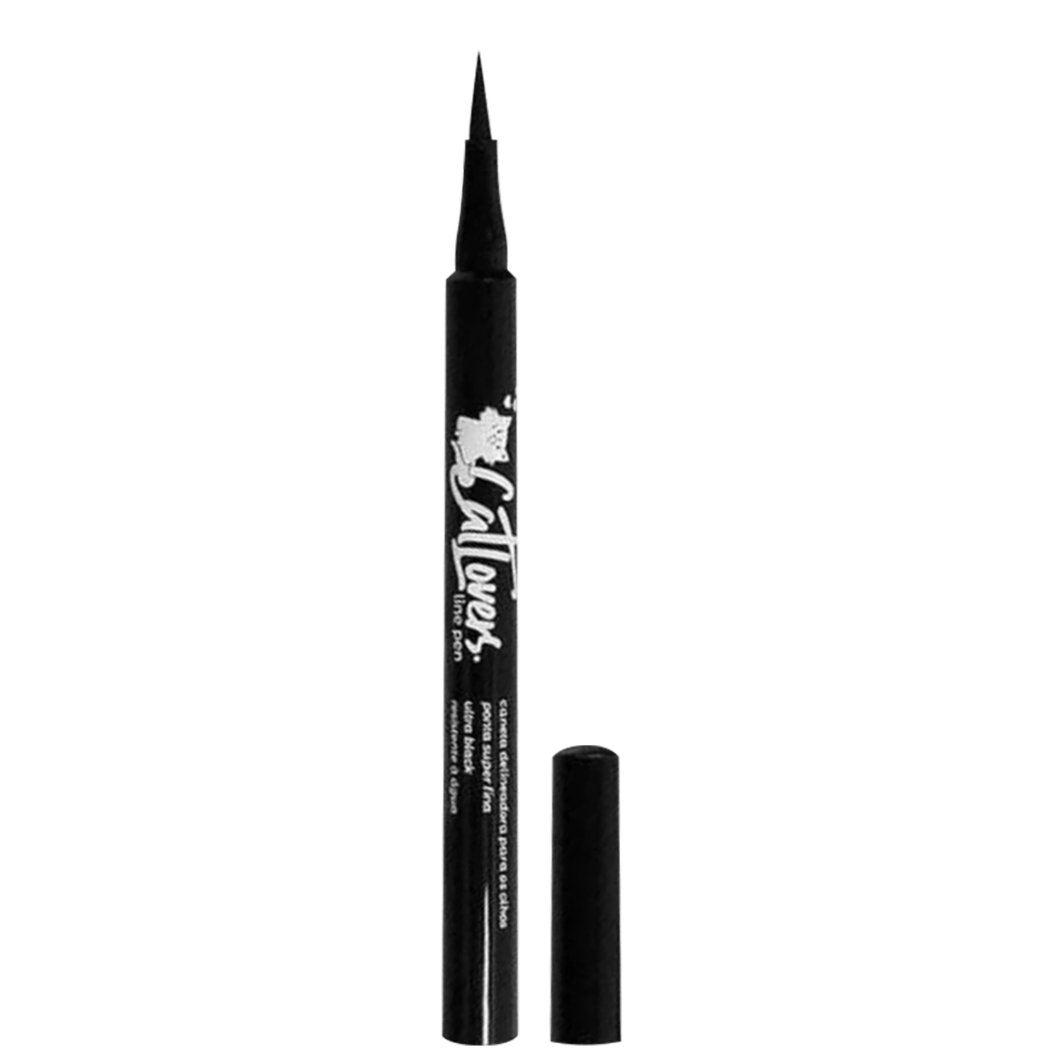 Vizzela Cat Lovers Preta - Caneta Delineadora 1,2ml