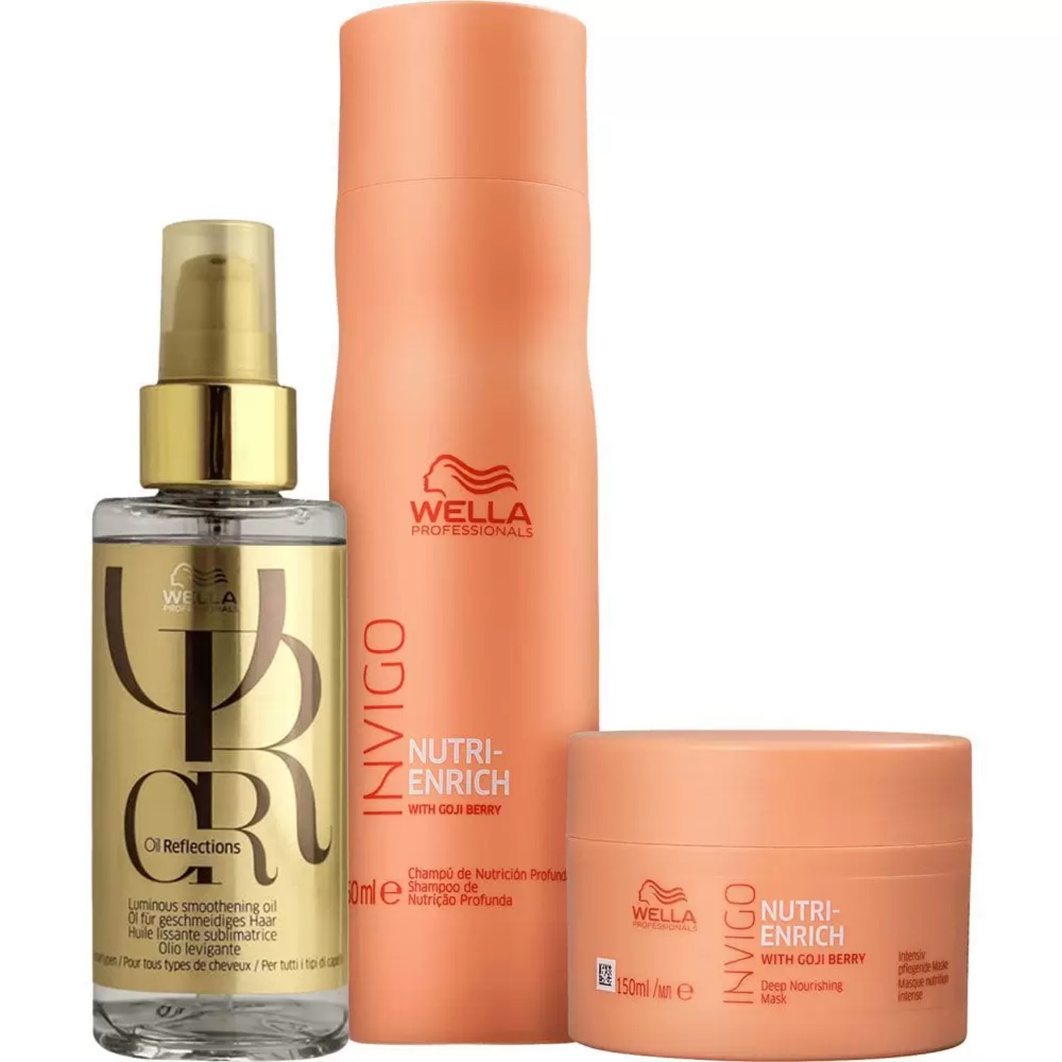 Kit Wella Professionals Invigo Nutri-Enrich Triplo (3 Produtos)