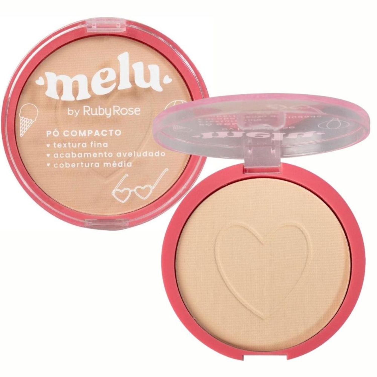 Ruby Rose Melu C10 - Pó Compacto 10g
