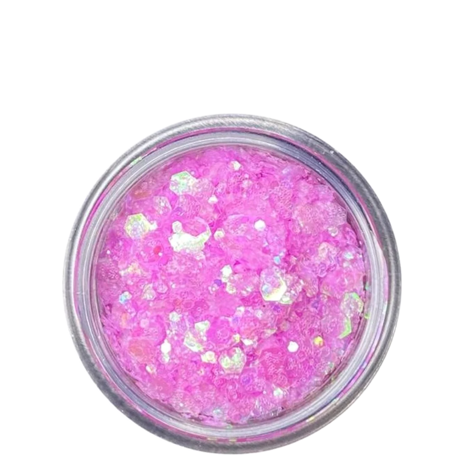 Make A Magic Holo Lilás Rosado - Glitter Flocado 3g