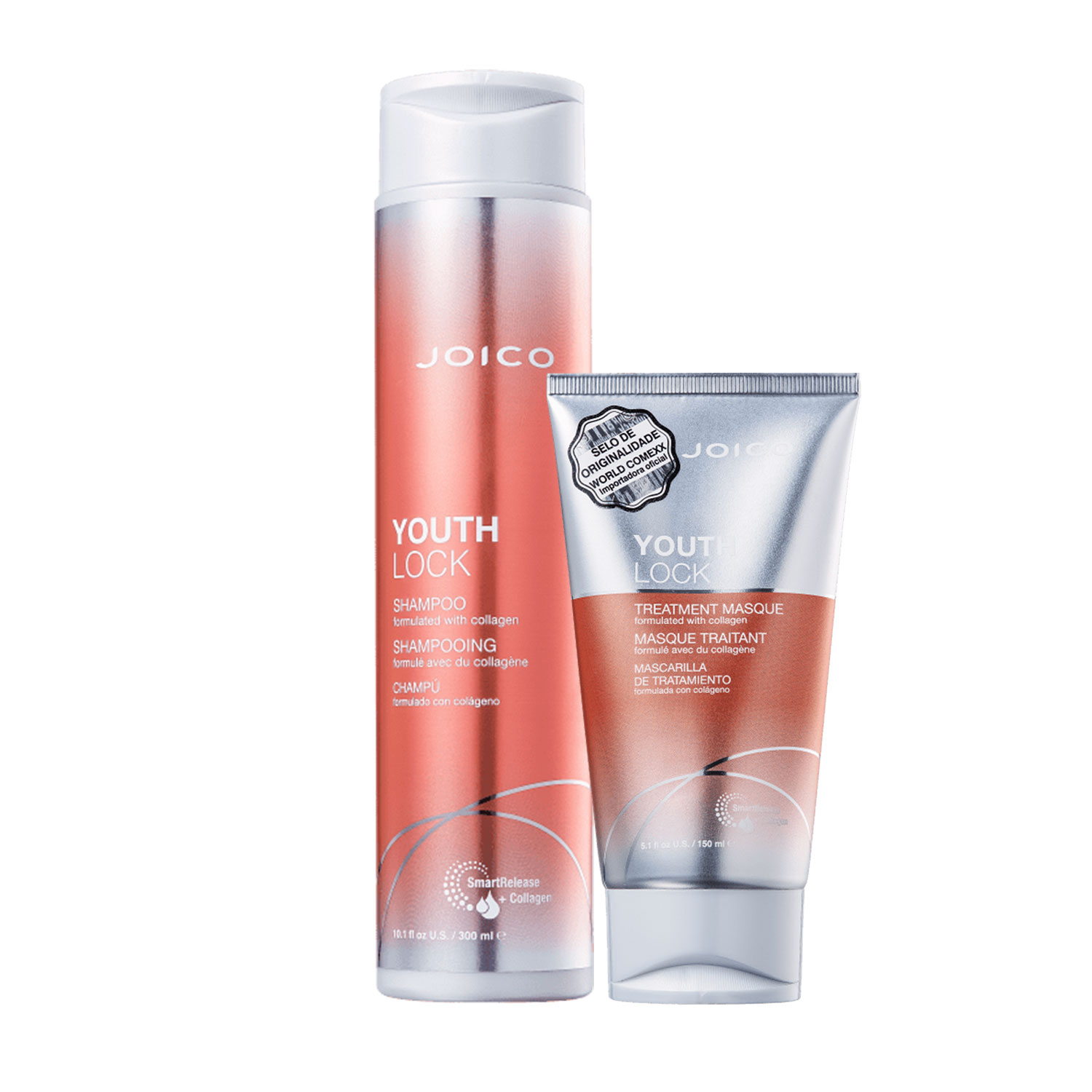 Kit Joico Youthlock Collagen Smart (2 Produtos)