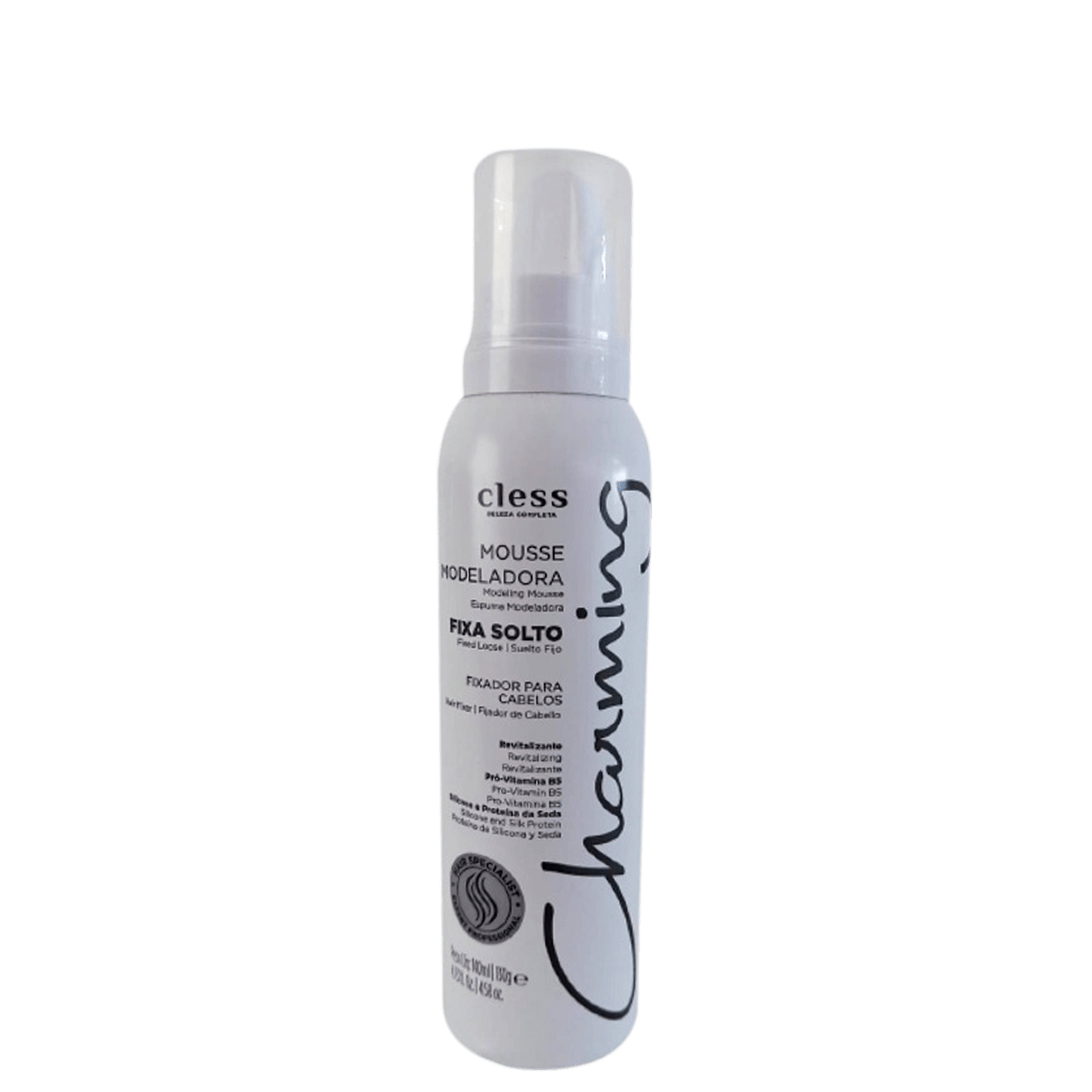 Cless Charming Fixa Solto - Mousse Modeladora 140g