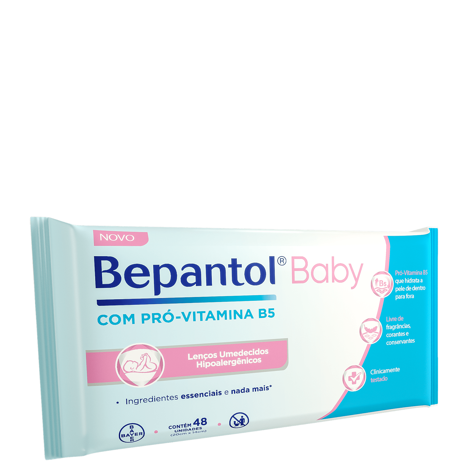 Bepantol Baby - Lenços Umedecidos (48 Unidades)