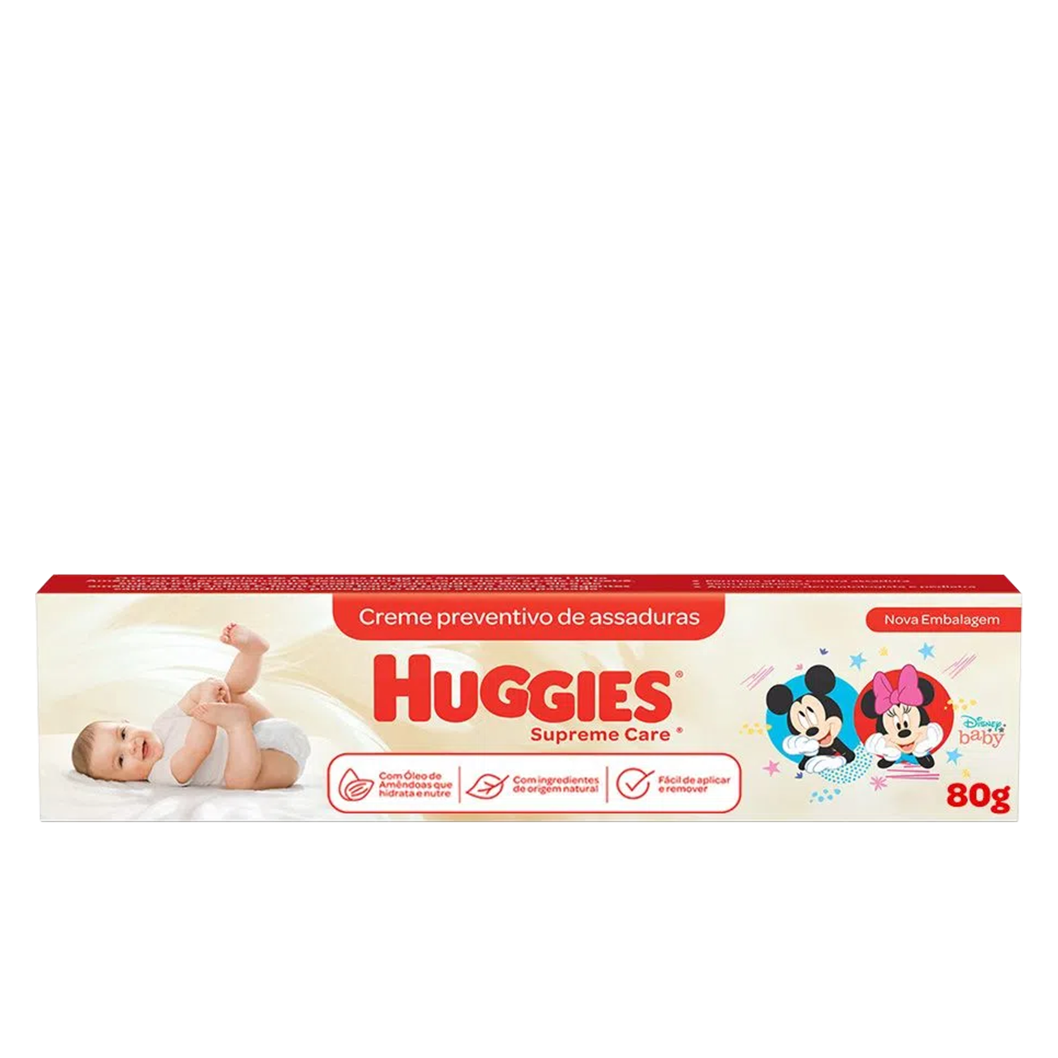 Huggies Supreme Care - Creme para Assaduras 80g