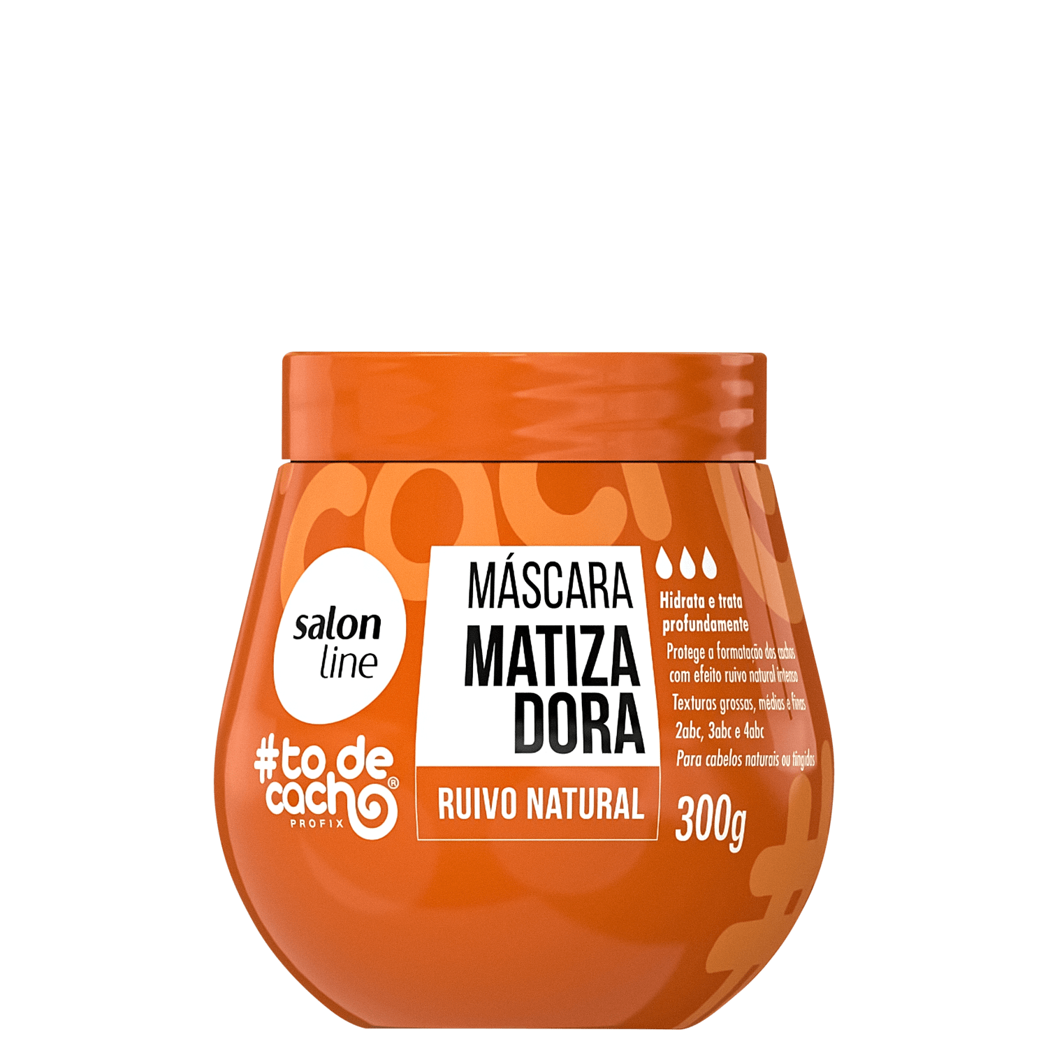 Salon Line #Todecacho Ruivo Natural - Máscara Matizadora 300g