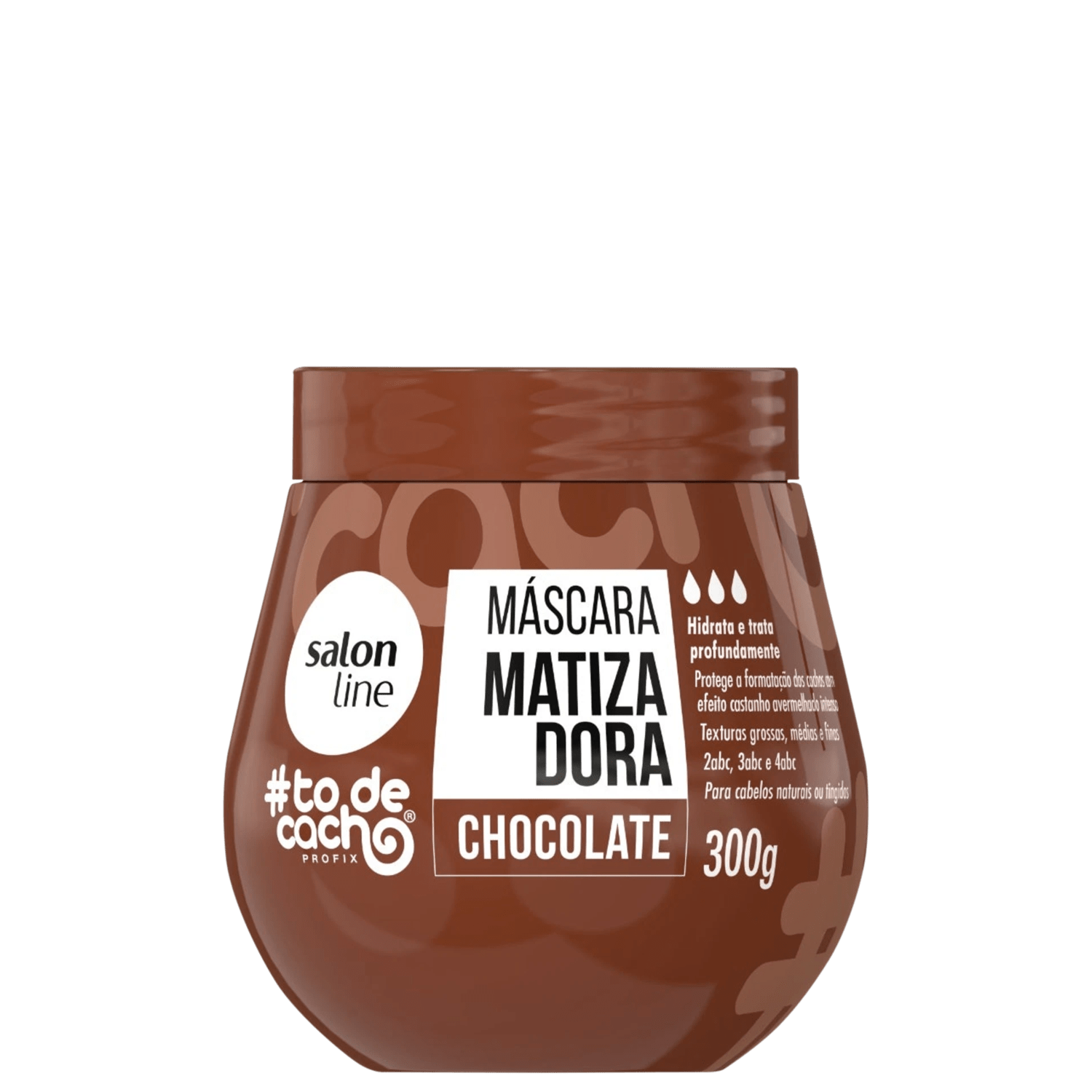 Salon Line #Todecacho Chocolate - Máscara Matizadora 300g