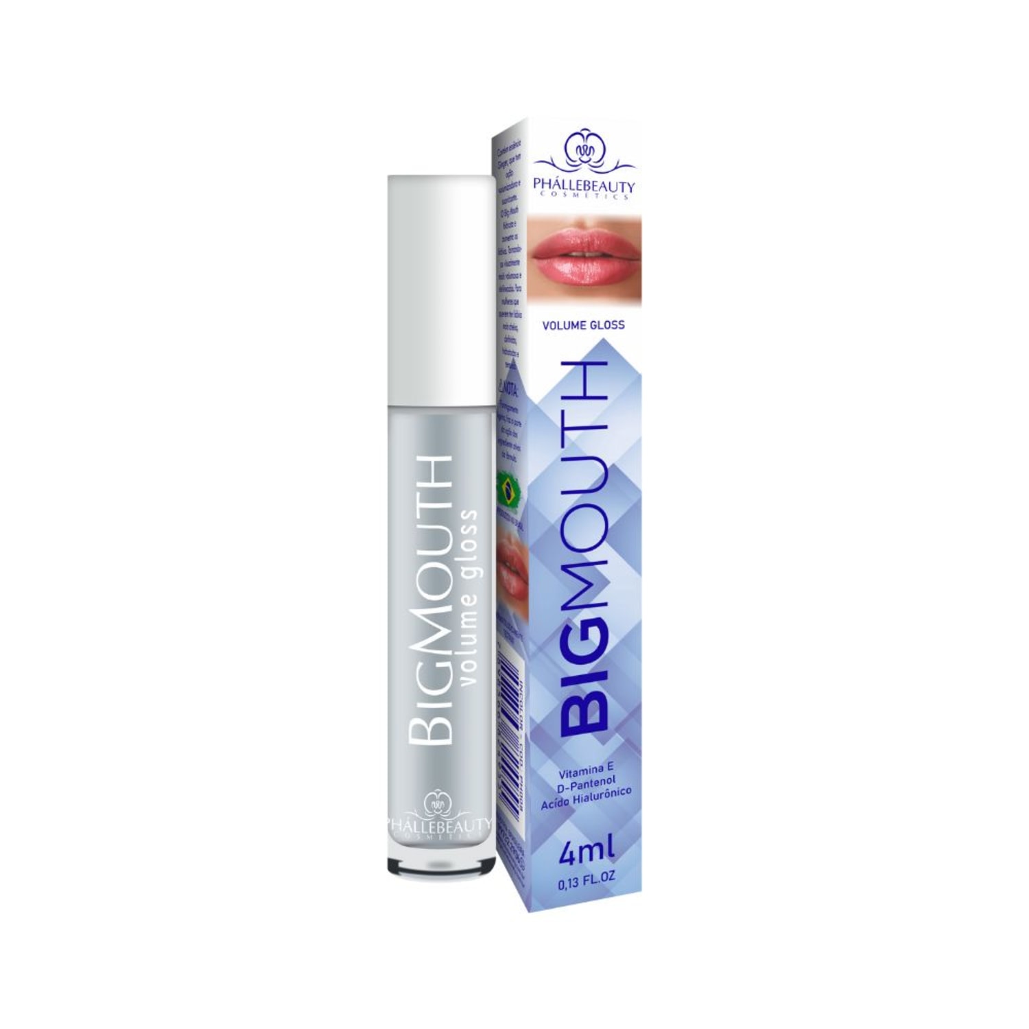 Phállebeauty Big Mouth Volume Incolor - Gloss Labial 4ml