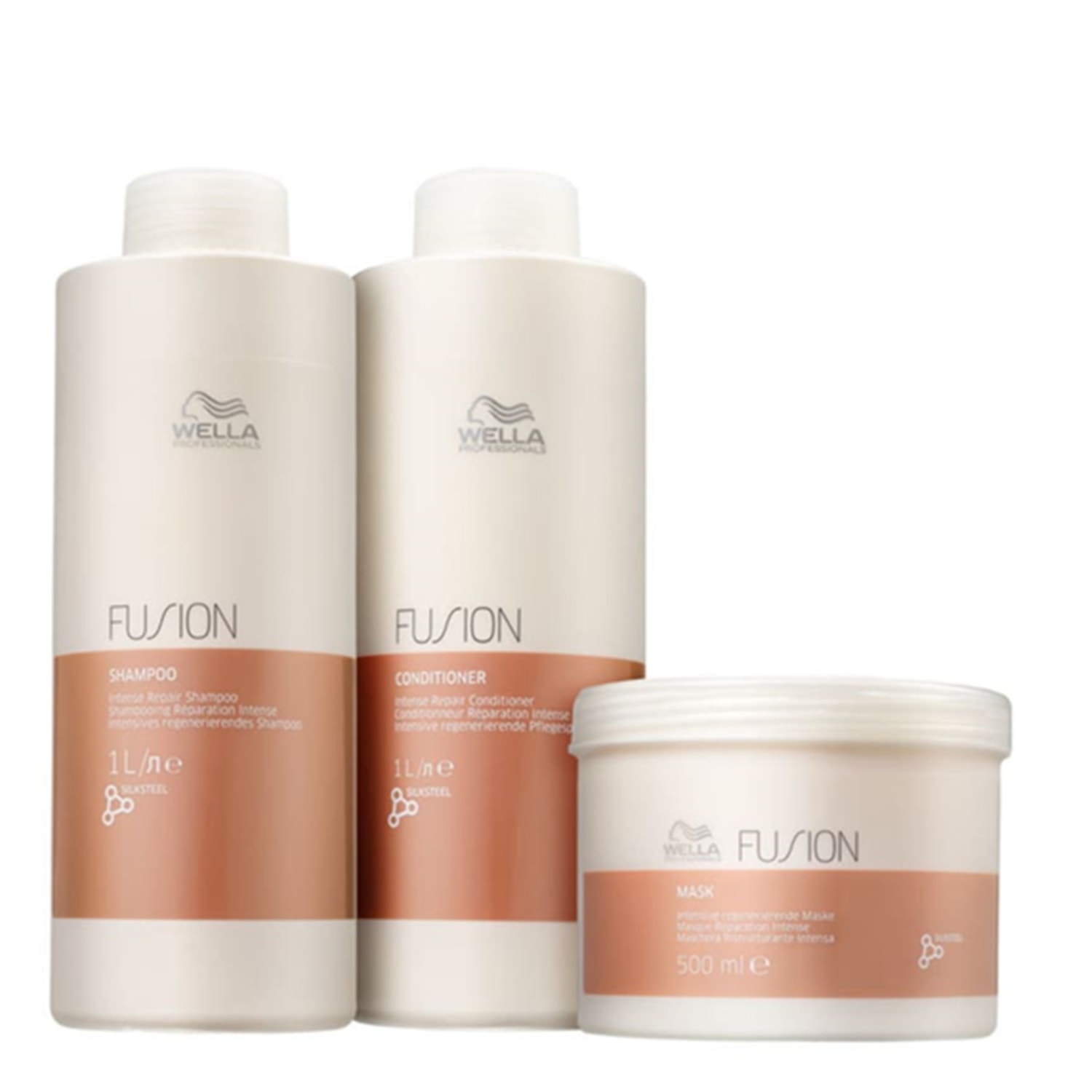 Kit Wella Professionals Fusion Salon Trio (3 Produtos)