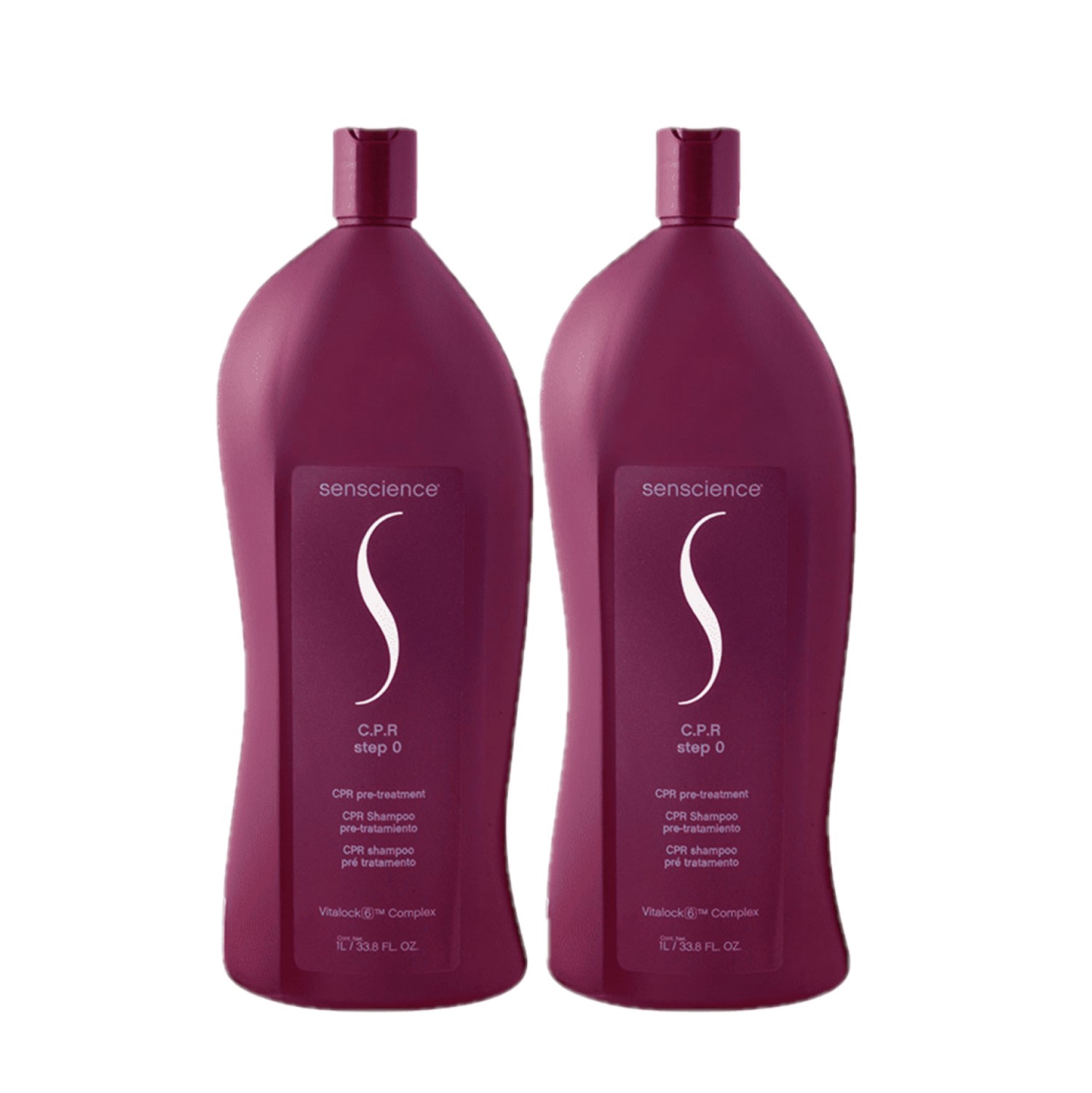 Kit Senscience C.P.R Step 0 - Shampoo 2x1L