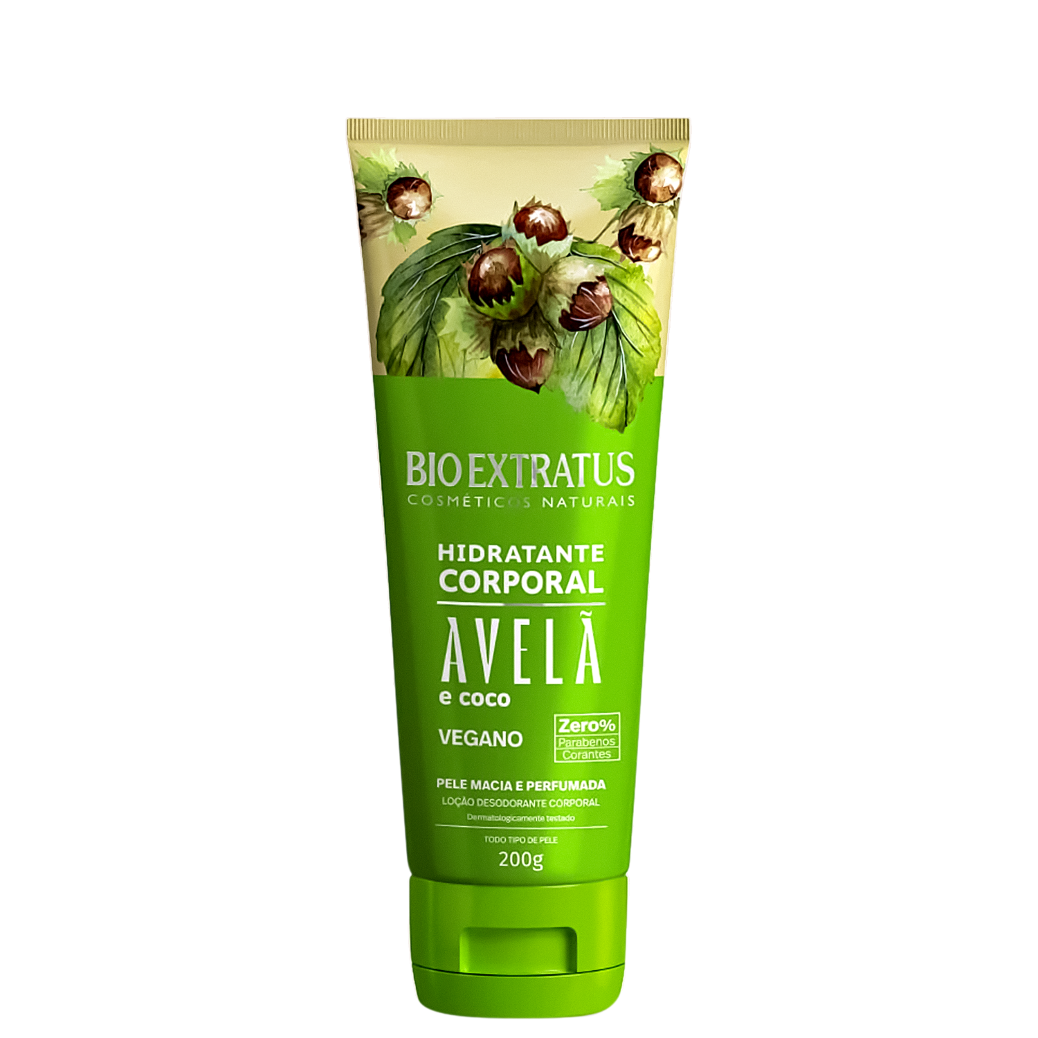 Bio Extratus Avelã e Coco - Hidratante Corporal 200g