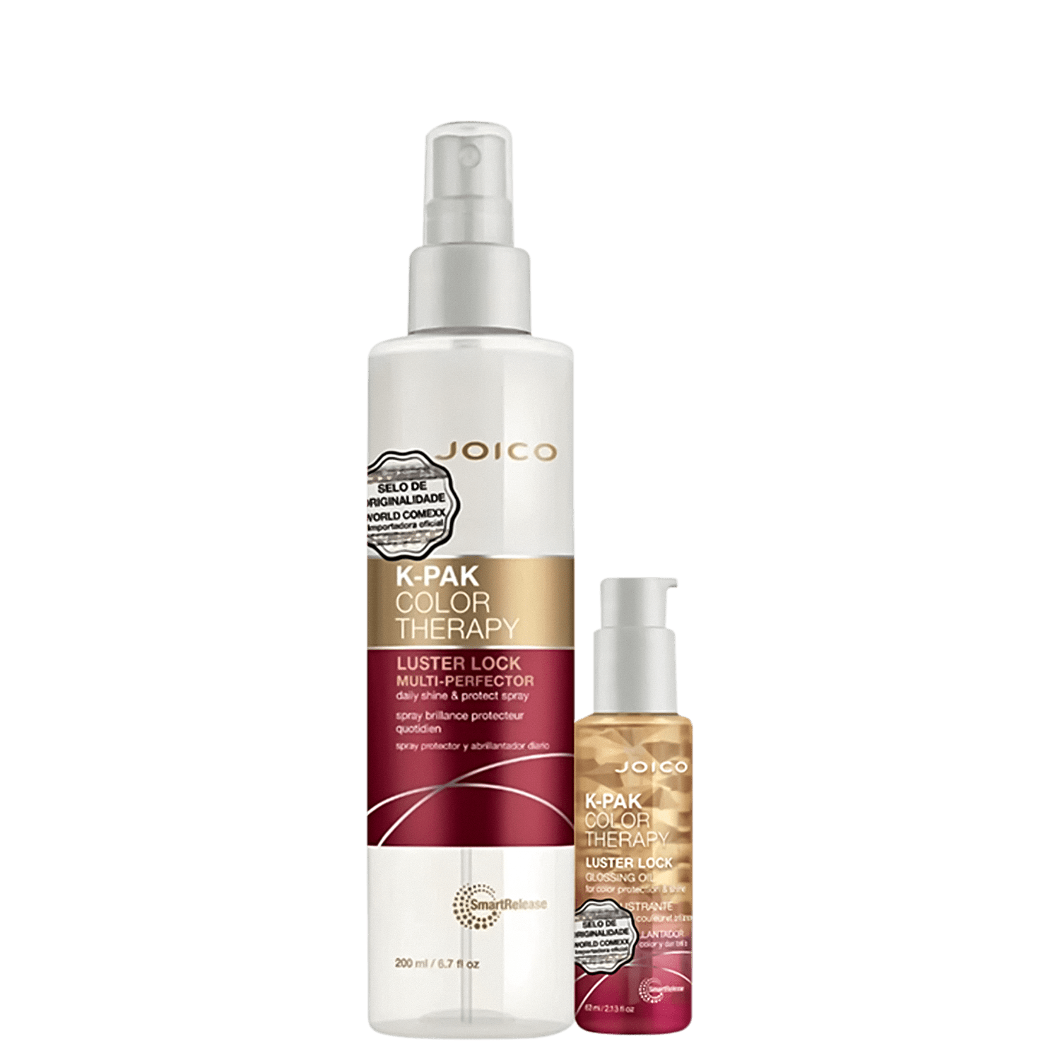 Kit Joico K-Pak Color Therapy Brilho e Hidratação (2 Produtos)