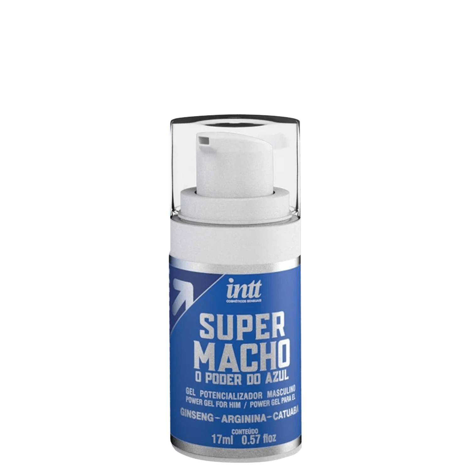 Intt Super Macho O Poder do Azul - Gel Potencializador Masculino 17ml