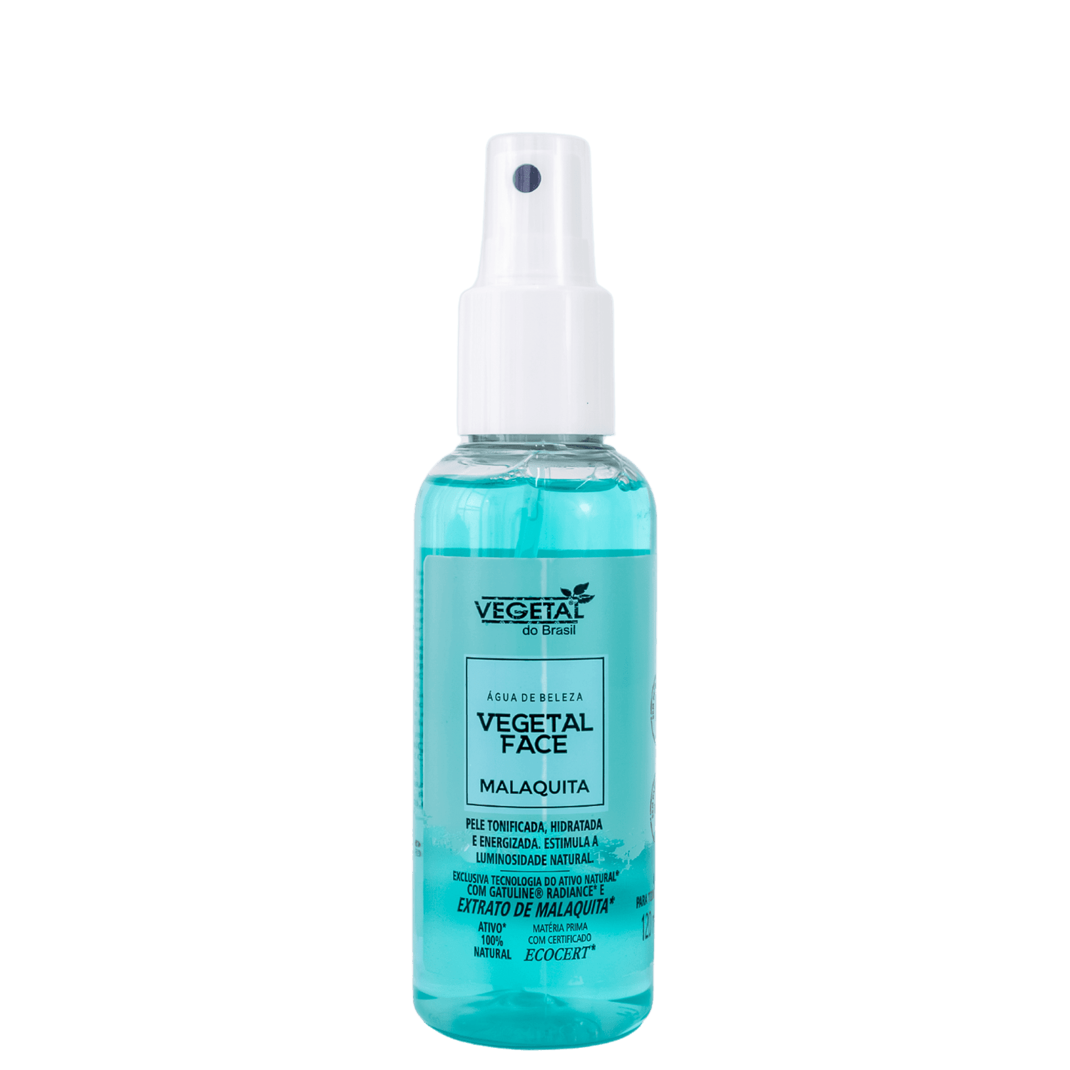 Vegetal do Brasil Vegetal Face Malaquita - Água de Beleza 120ml