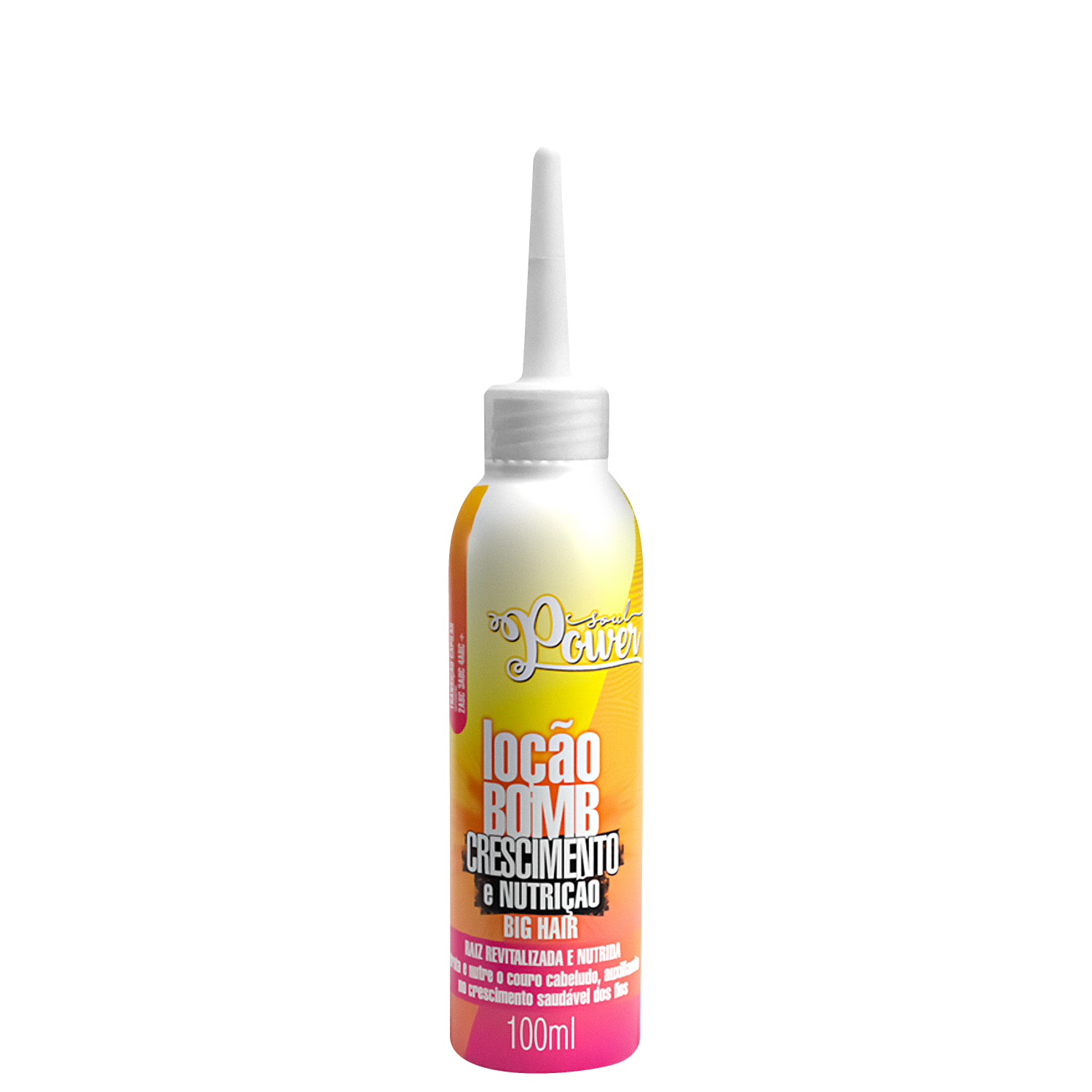 Soul Power Loção Bomb Crescimento e Nutrição Big Hair - Estimulante Capilar 100ml