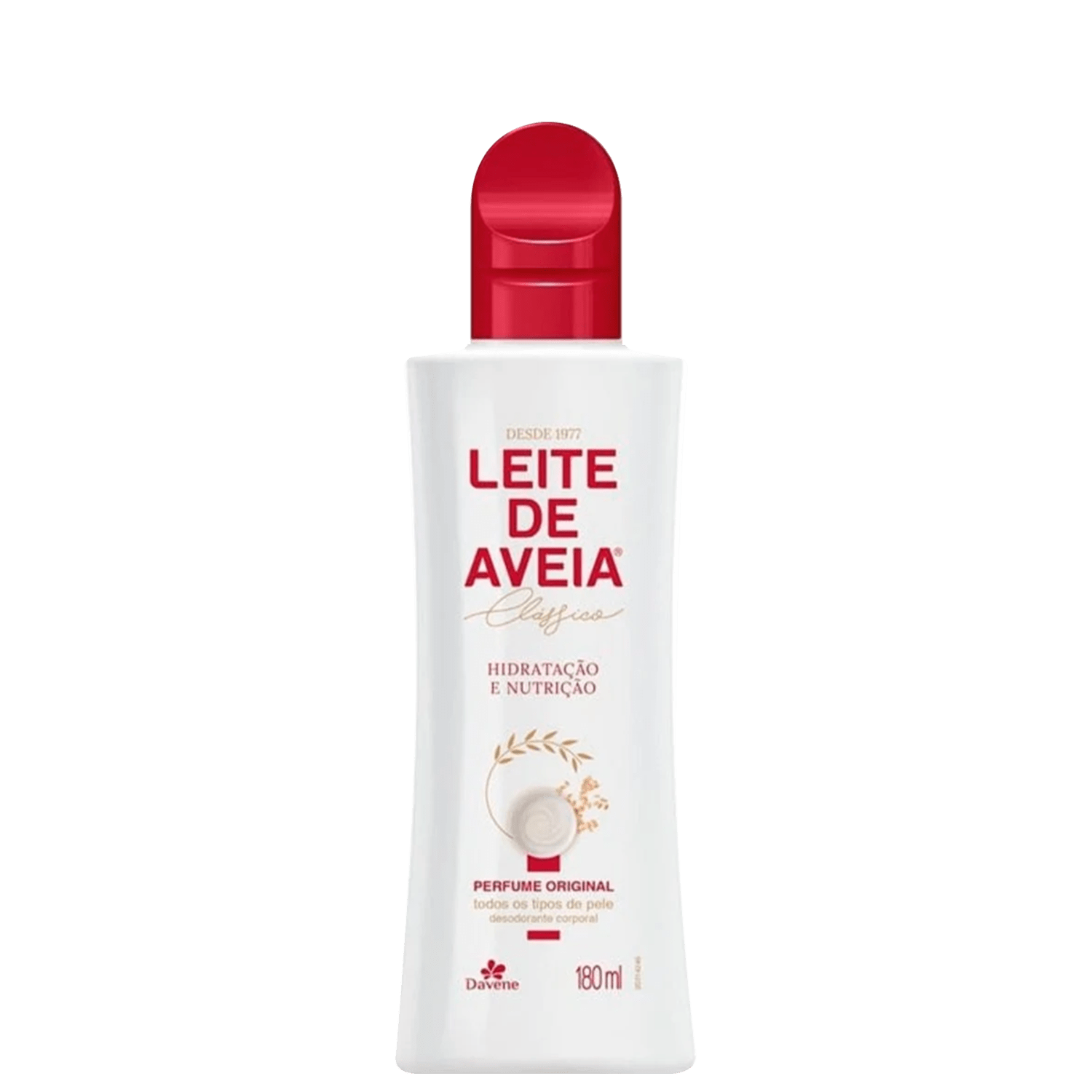 Davene Leite de Aveia Clássico - Hidratante Corporal 180ml
