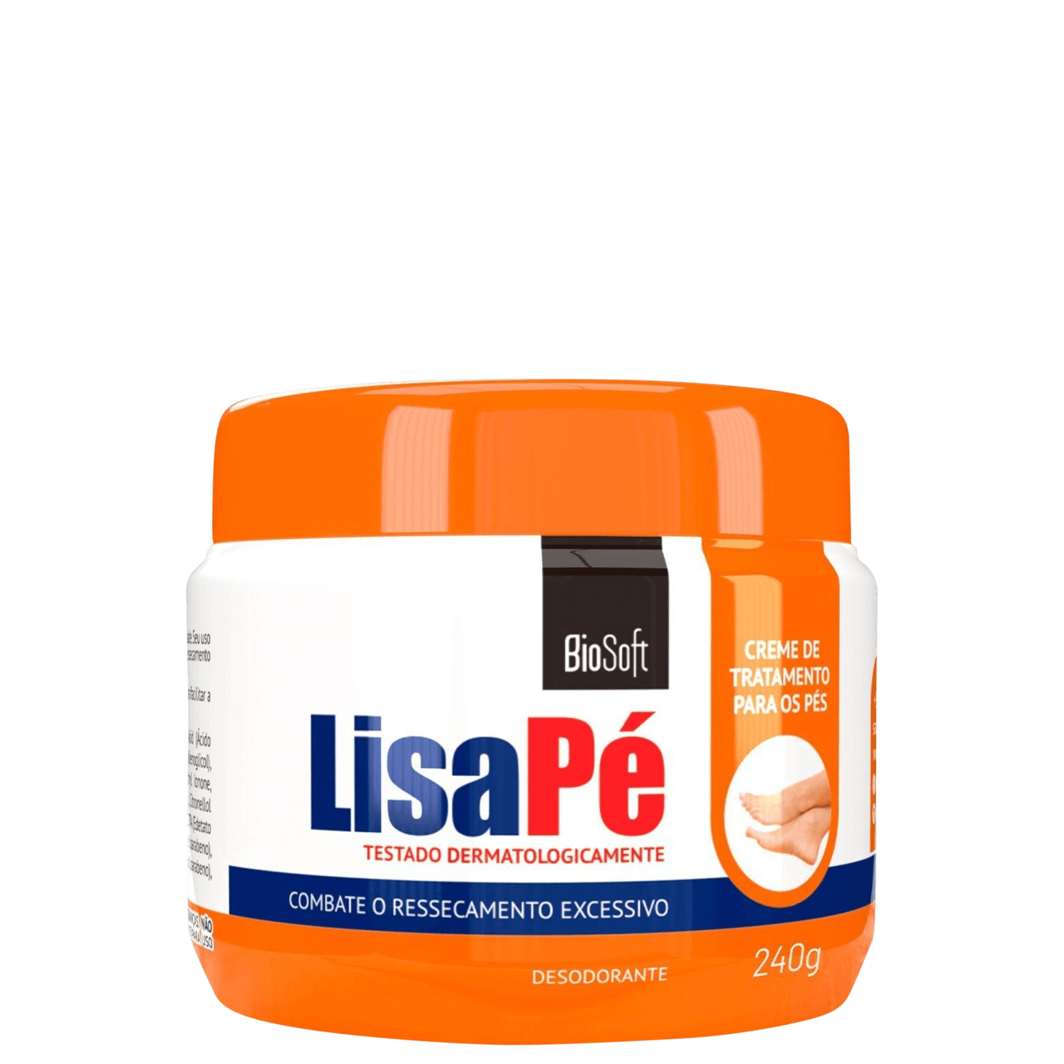 Bio Soft Lisa Pé - Creme para os Pés 240g