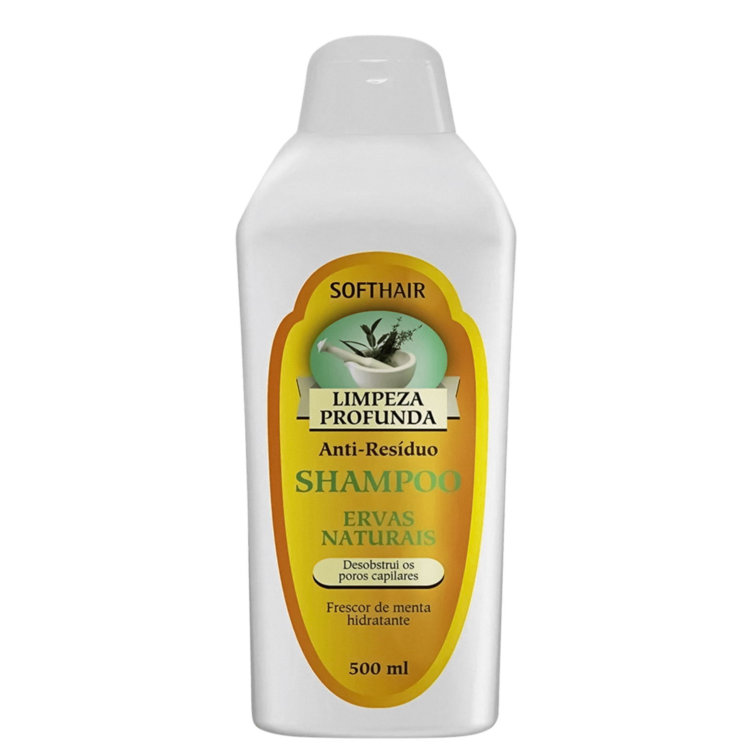 Soft Hair Ervas Naturais - Shampoo 500ml