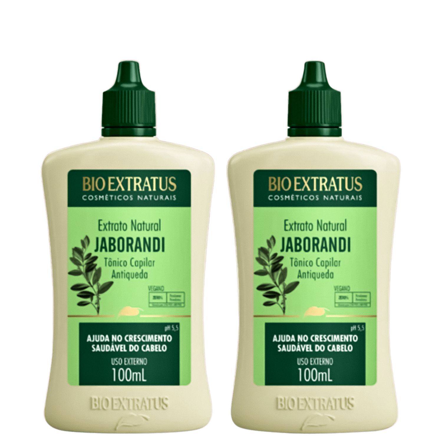 Kit Bio Extratus Extrato Jaborandi - Tônico Antiqueda 100ml (2 unidades)