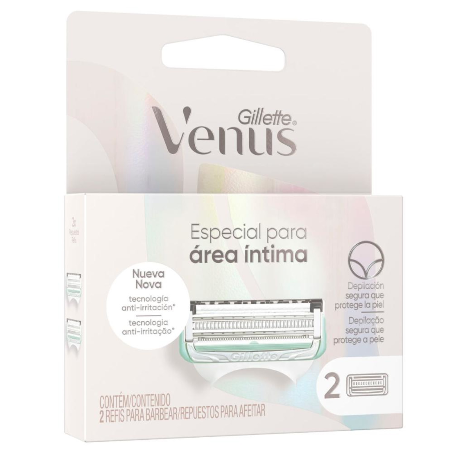 Gillette Venus Íntima - Carga para Aparelho Depilatório (2 Unidades)