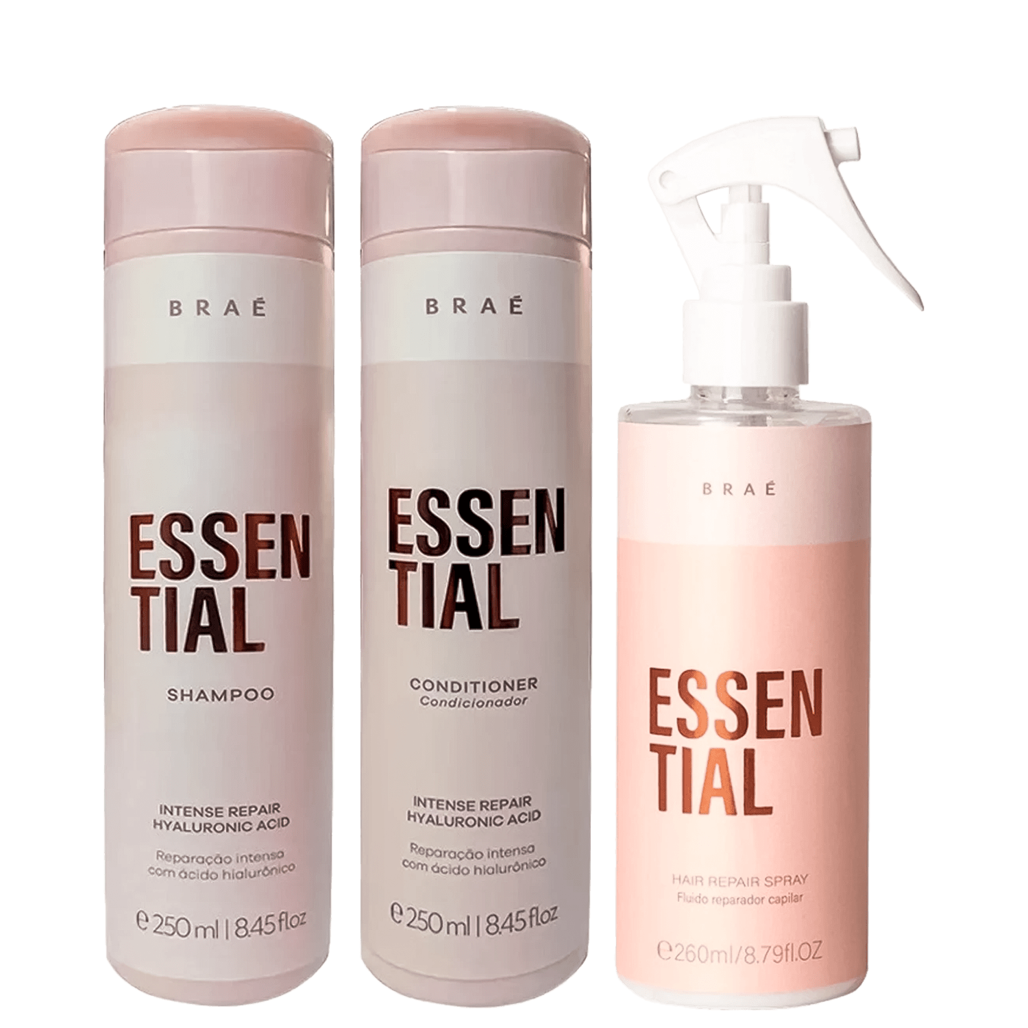 Kit Braé Essential Trio de Reparação (3 Produtos)