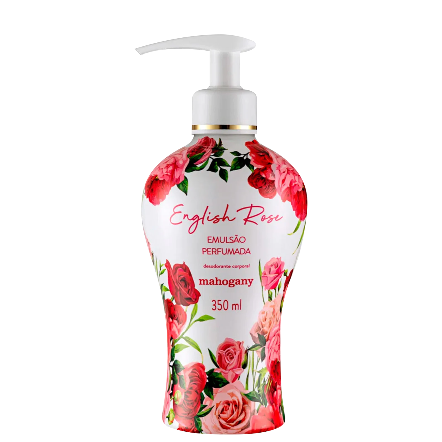 Mahogany English Rose - Hidratante Desodorante Corporal 350ml