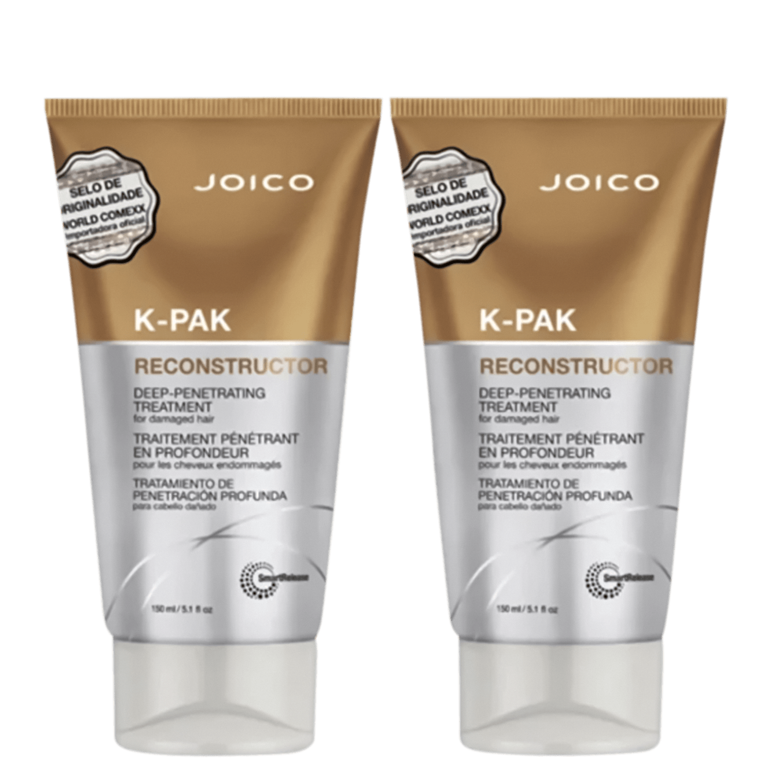 Kit Joico K-Pak Deep Penetrating Máscara Capilar (2 Unidades)