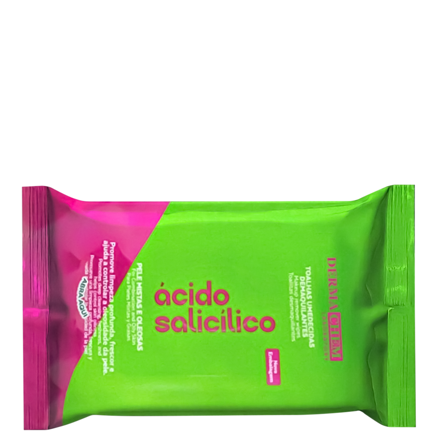 Dermachem Ácido Salicílico Antioleosidade - Lenço Demaquilante (25 Unidades)