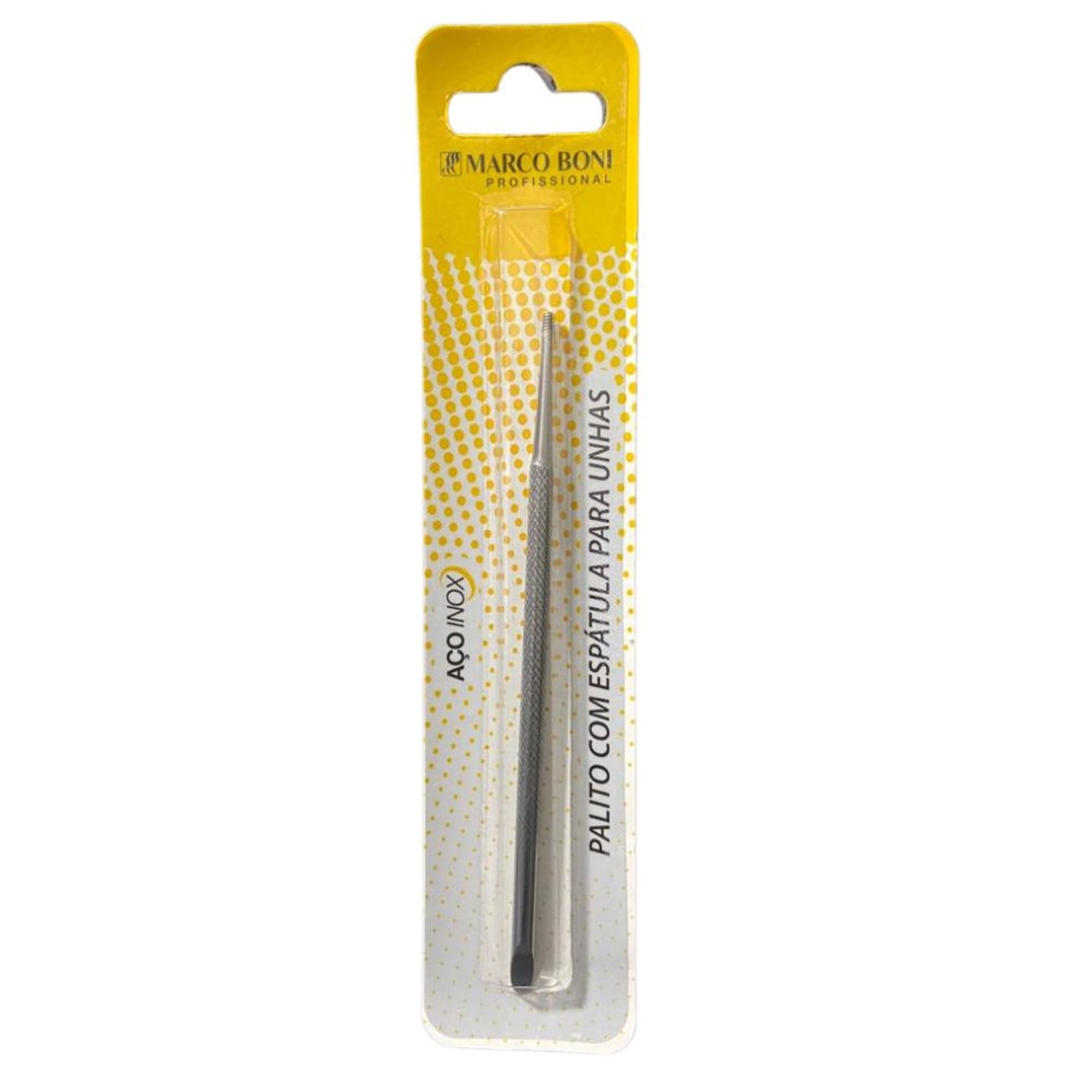 Marco Boni Profissional Aço Inox - Empurrador de Cutículas