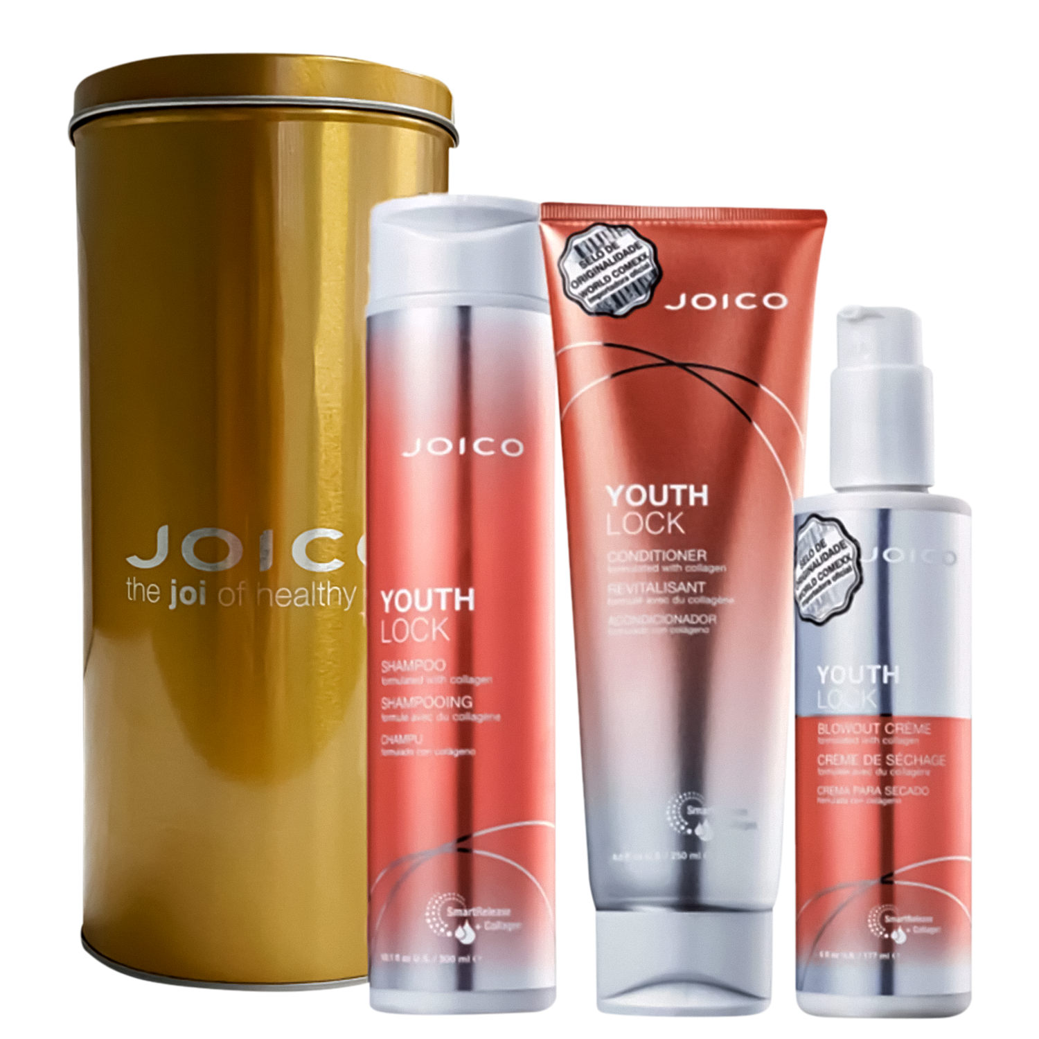 Kit Joico Youthlock Collagen Trio Especial (3 Produtos)