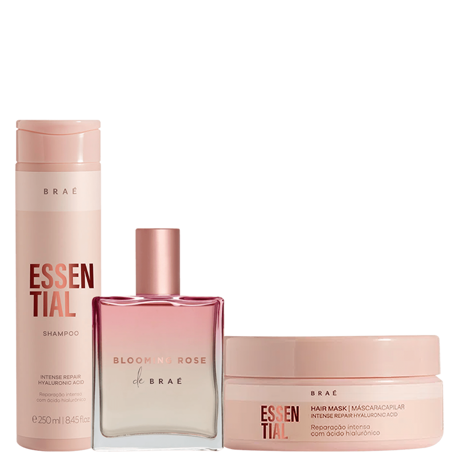 Kit Braé Essential Tratamento Perfumado (3 Produtos)