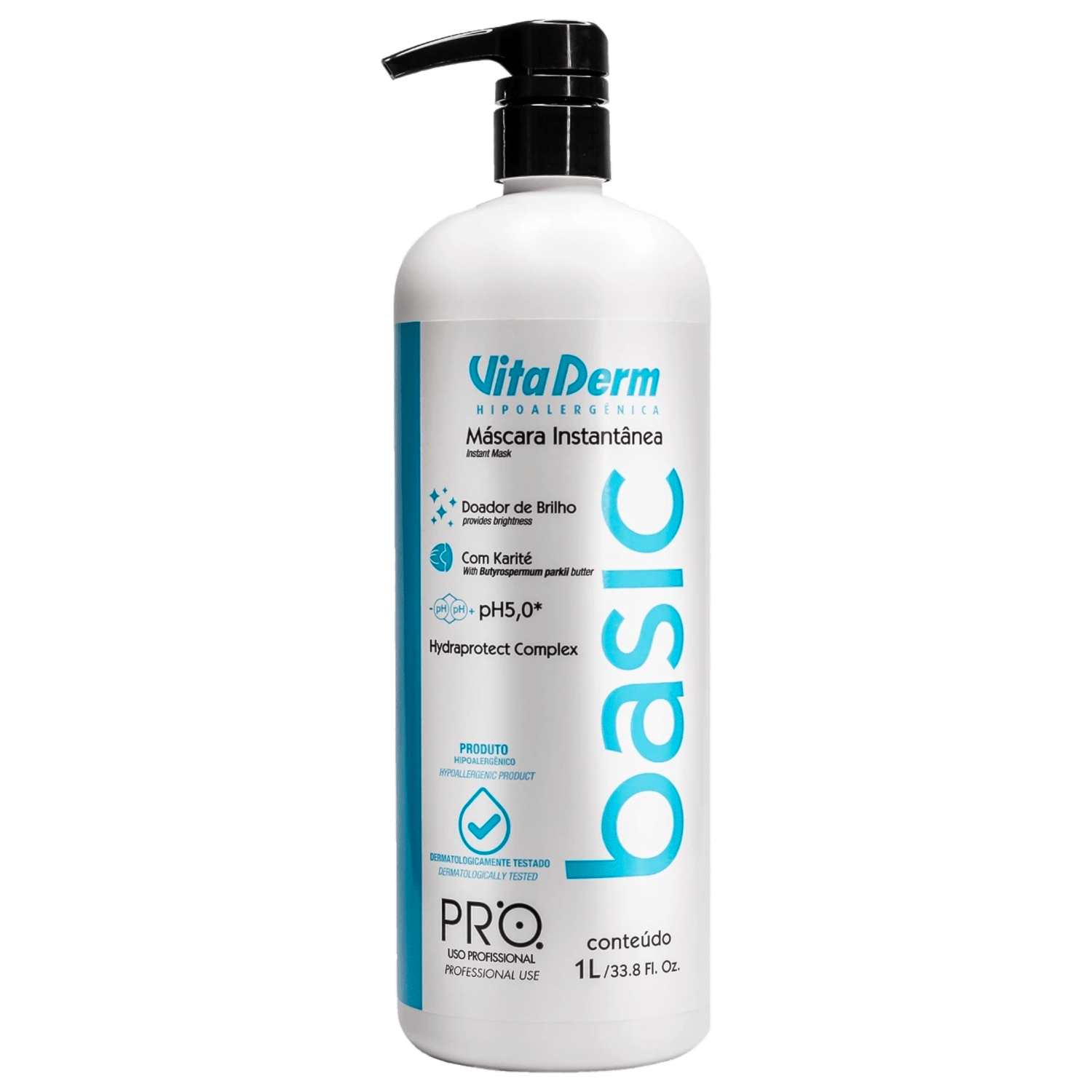 Vita Derm Basic PRO Instantânea - Máscara Capilar 1L