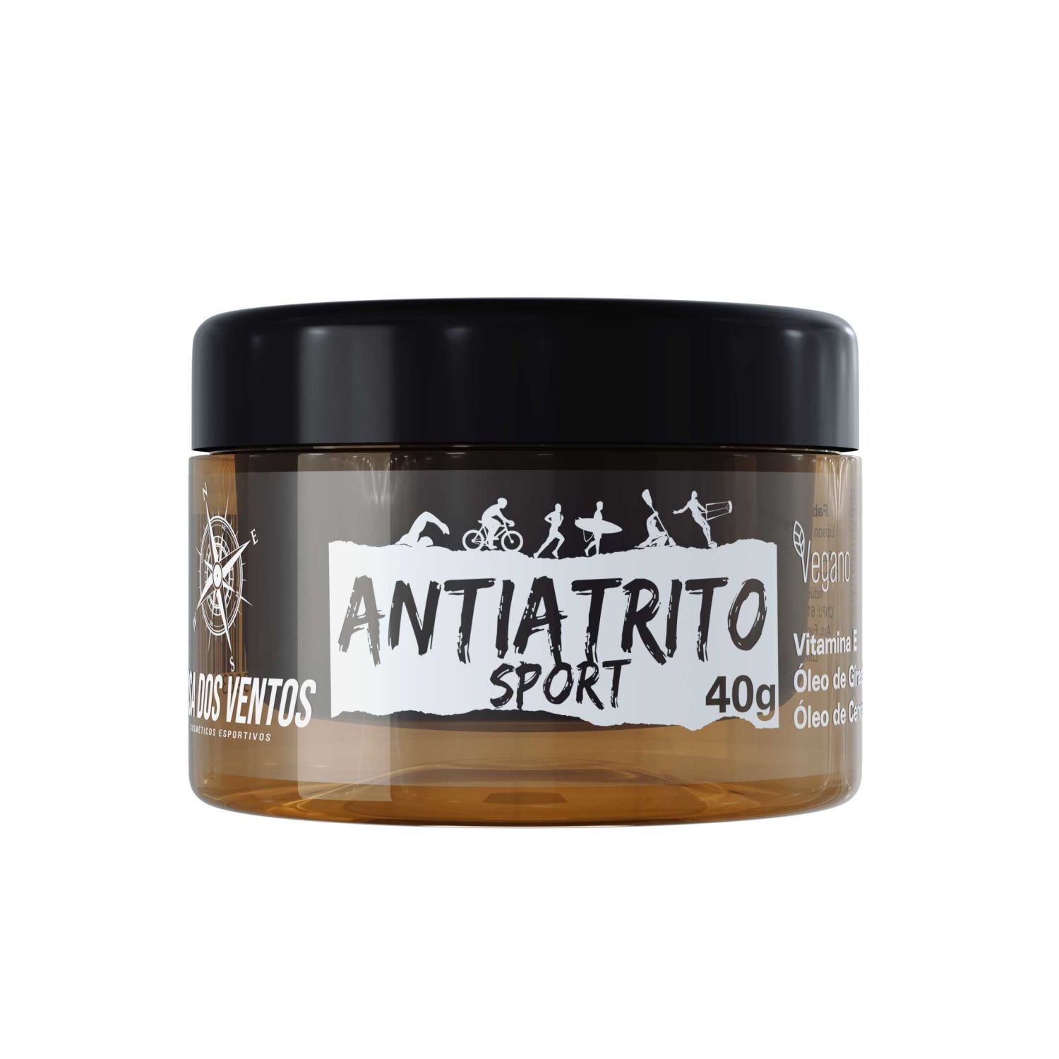 Rosa dos Ventos Antiatrito Sport - Creme Antiassadura 40g