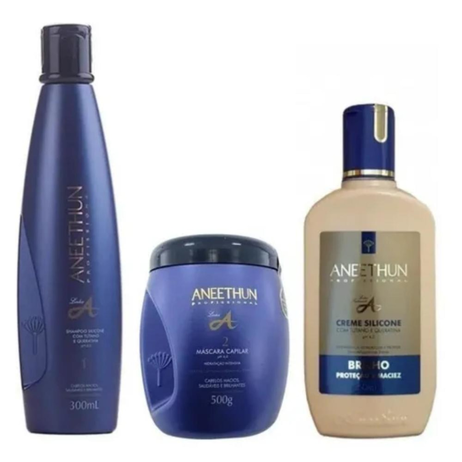 Kit Aneethun Linha A Trio Essencial (3 Produtos)
