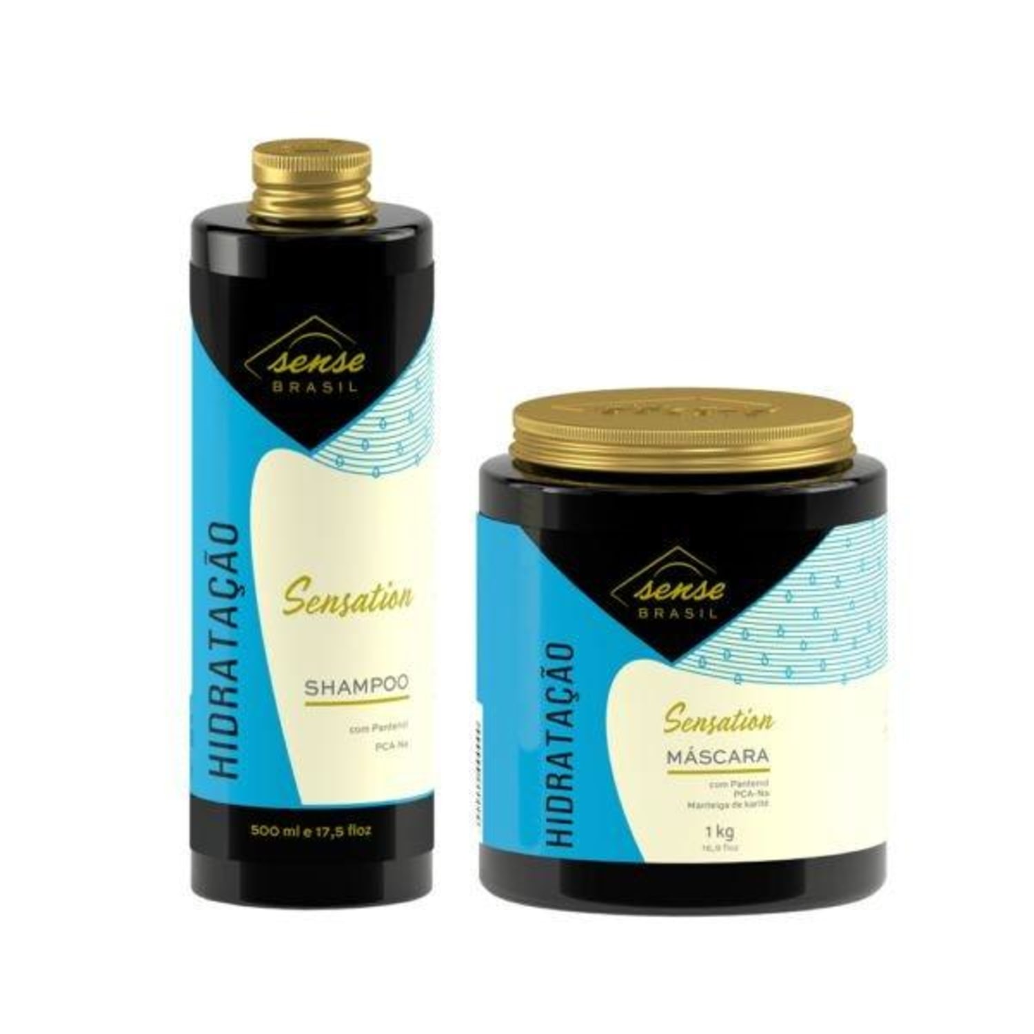Kit Sense Brasil Sensation Hidratação (2 Produtos)