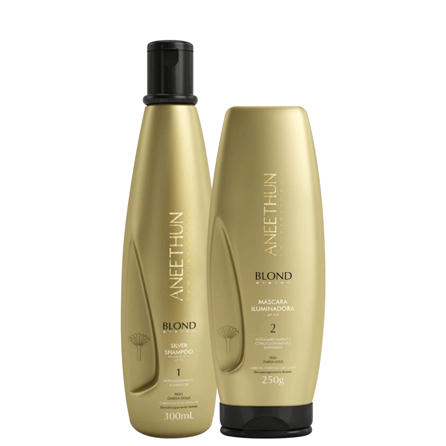 Kit Aneethun Blond System Duo Iluminador (2 Produtos)