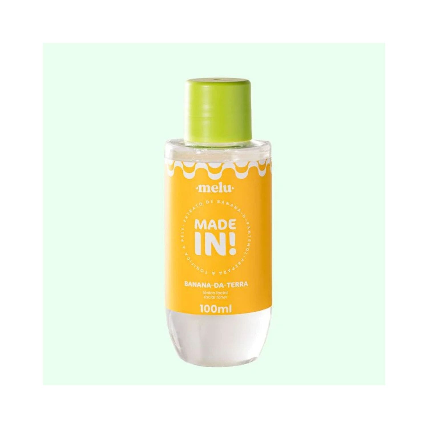 Melu Made In! Banana da Terra Tônico Facial 100ml