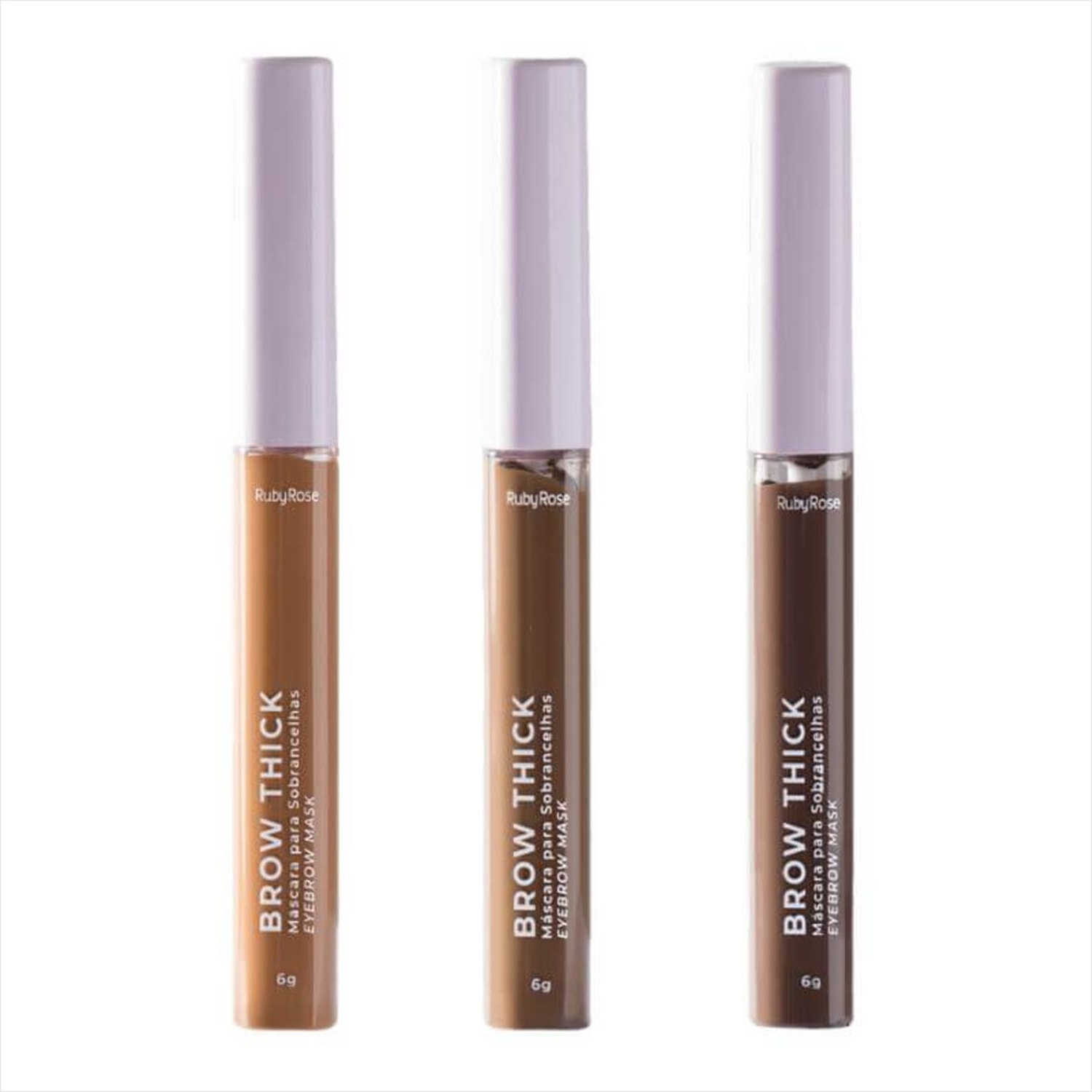 Ruby Rose Máscara de Sobrancelha Brow Thick HBF2800 6g cor: medium
