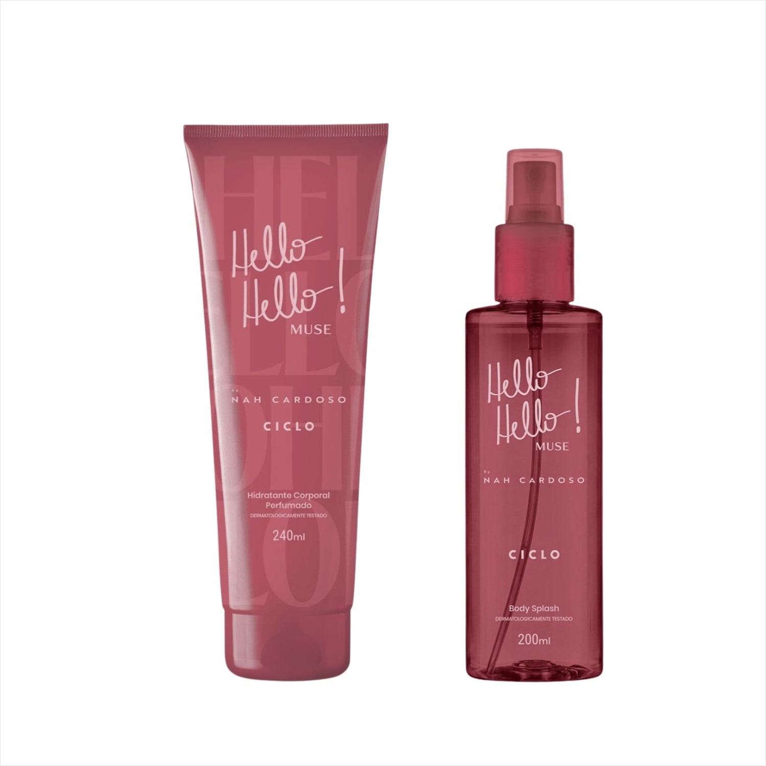 Kit Ciclo Hello Hello Muse Body Splash + Hidratante