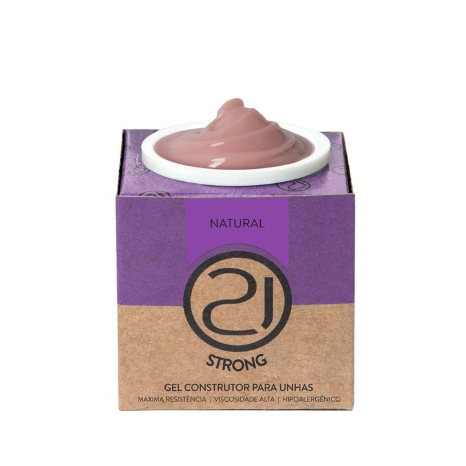 Gel Ecoline Natural - Strong 34g - Nails 21