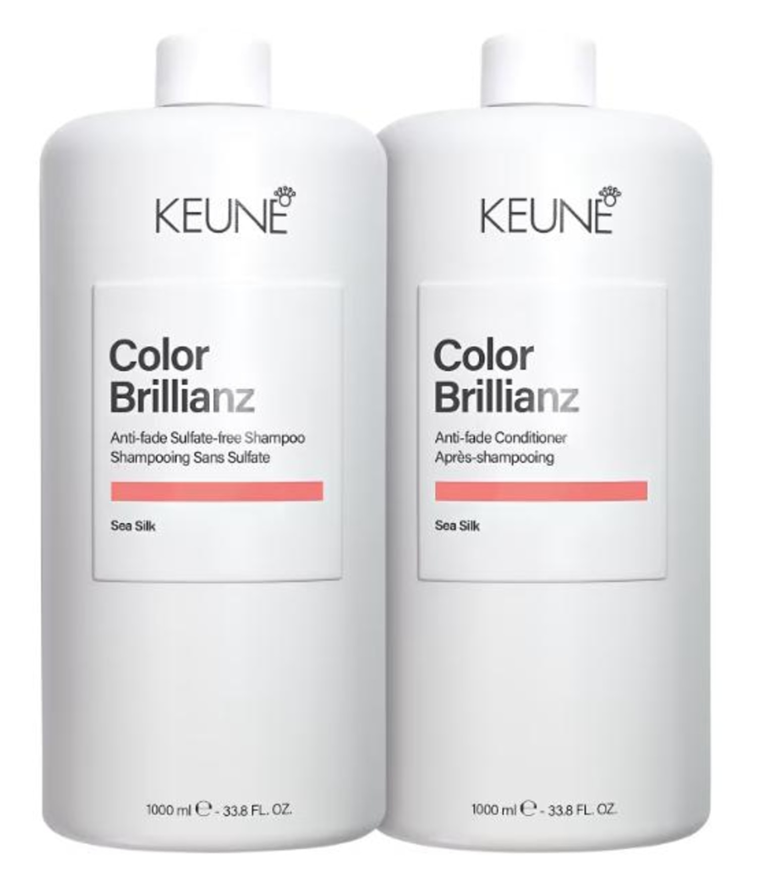 Keune Color Brillianz Shampoo 1000ml + Condicionador 1000ml