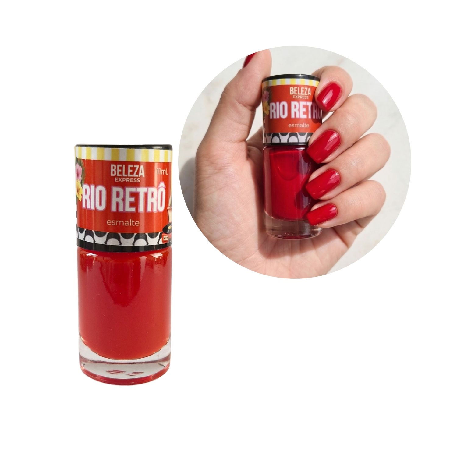 Esmalte Cremoso Coleção Rio Retrô Beleza Express- Bossa Nova