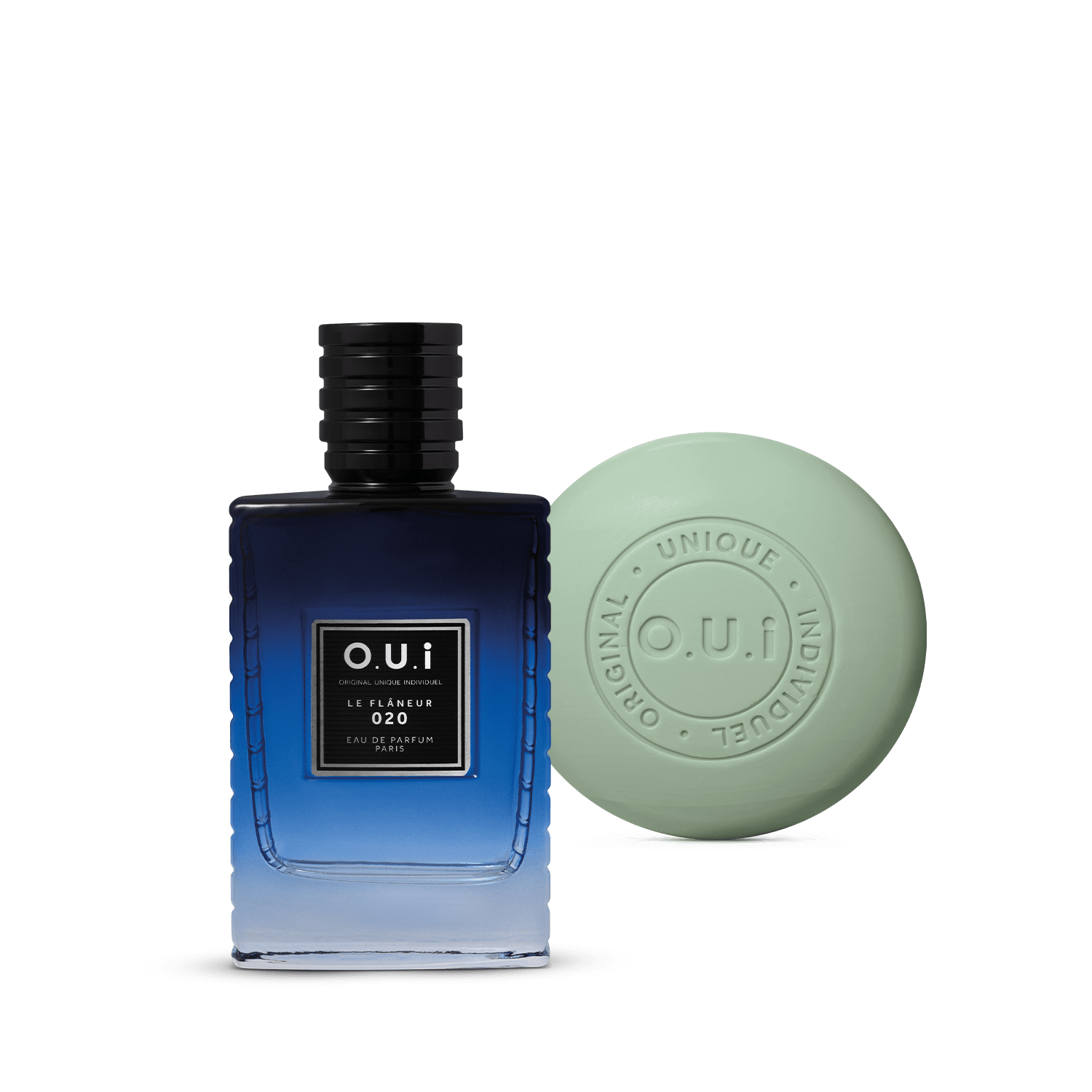 Combo O.U.i: Le Flâneur Eau de Parfum 75ml + Savon Barbe Sabonete de Barbear 90g