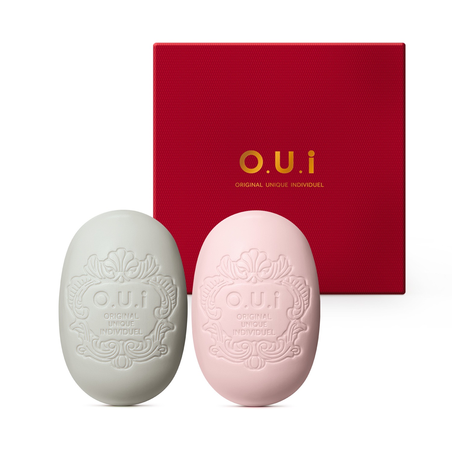 Combo Savon Perfumado: Sabonete em Barra Jardin de Grasse 90g + Sabonete Perfumado Rose 90g + Caixa