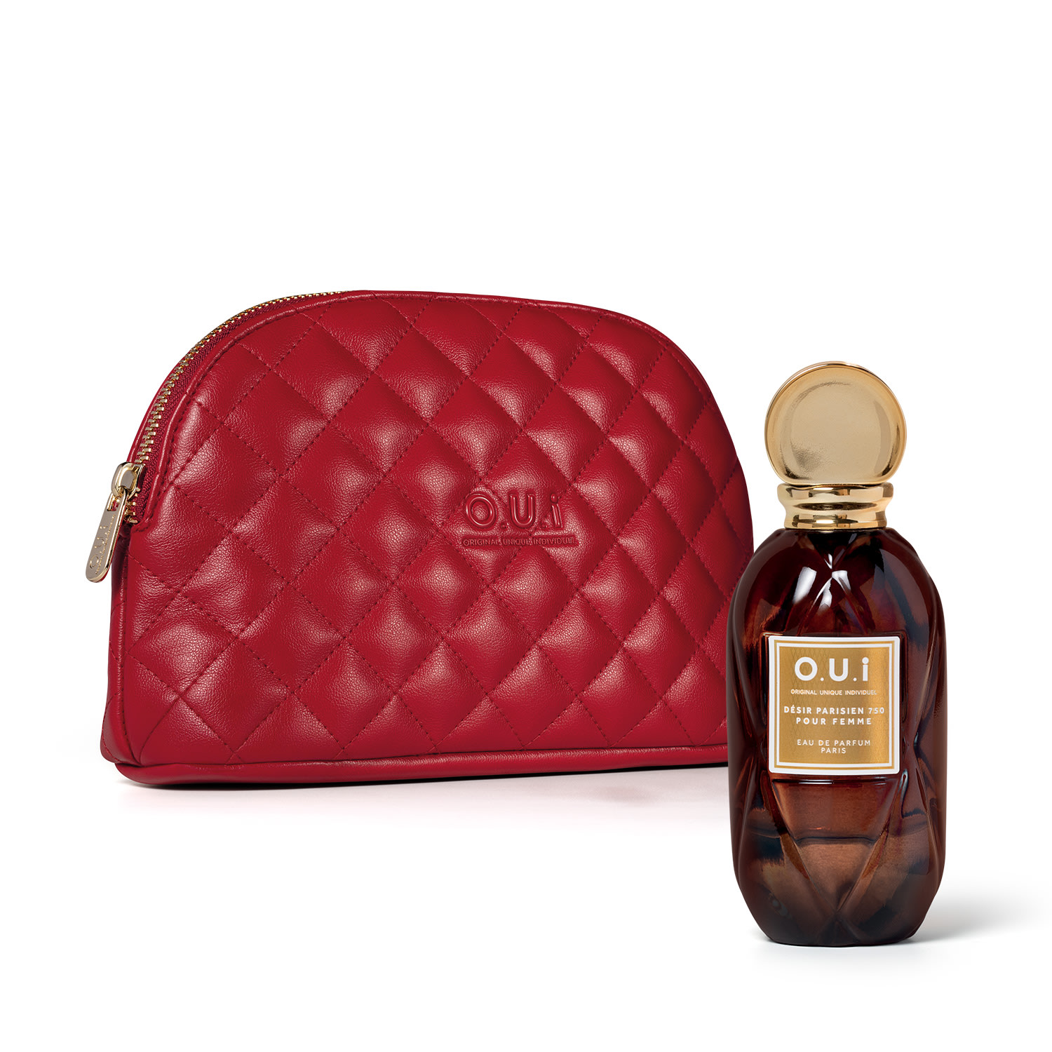 Combo Désir Parisien 750: Eau De Parfum Pour Femme 75ml + Nécessaire