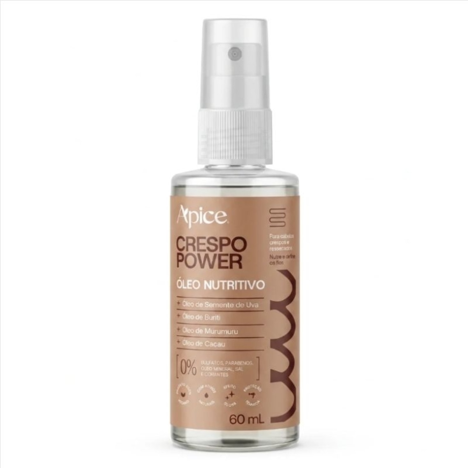 Óleo Nutritivo Crespo Power Apice 60ml