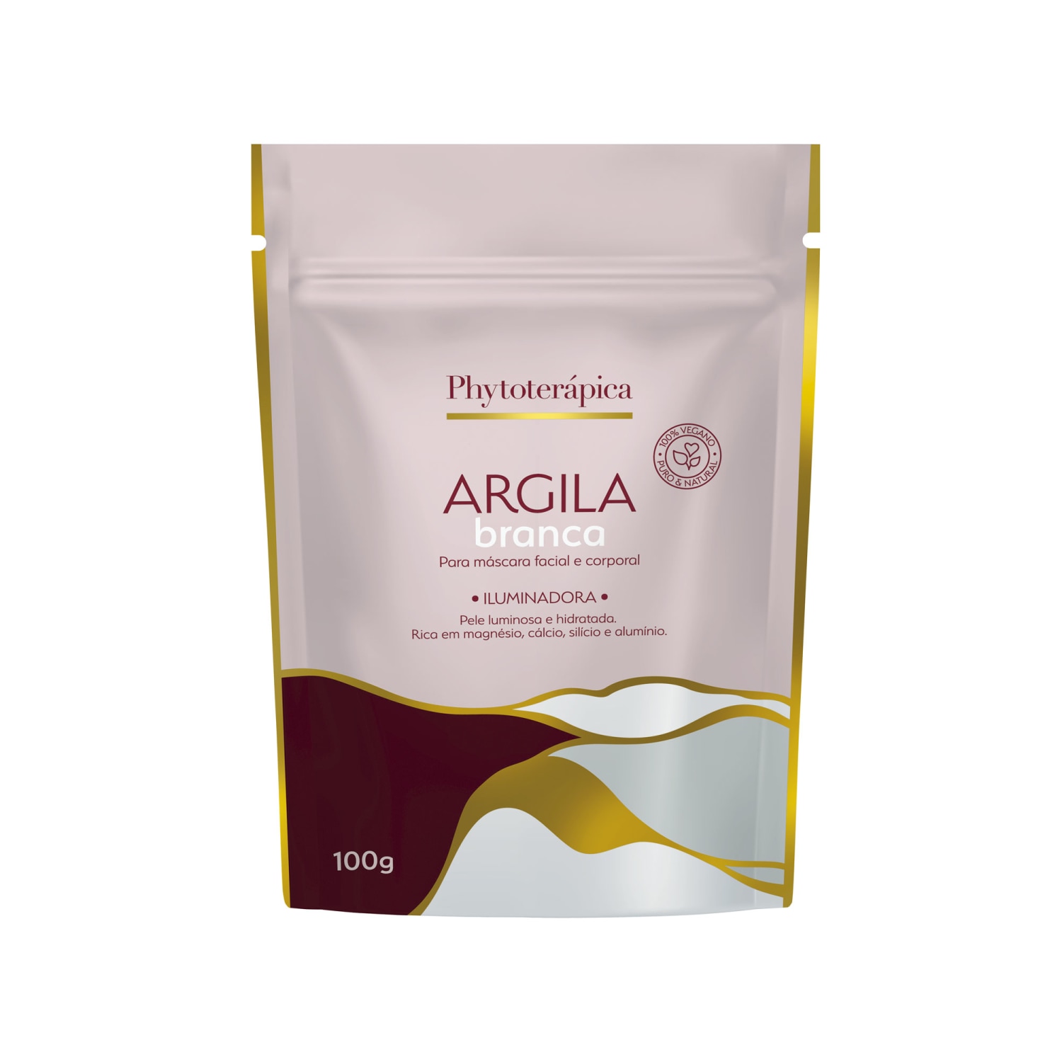 ARGILA BRANCA - 100g - SACHÊ